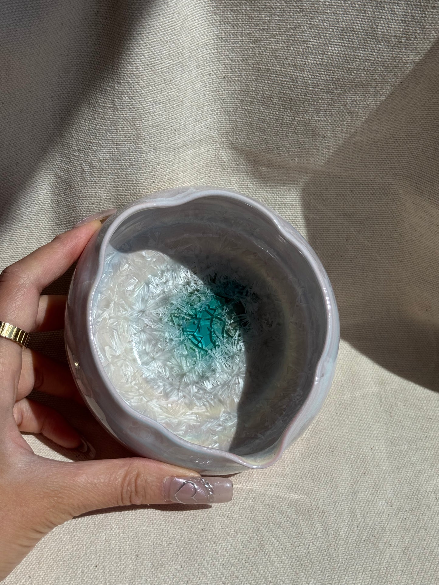 MATCHA BOWL RAINBOW IN THE CLOUD KATAKUCHI πΈ