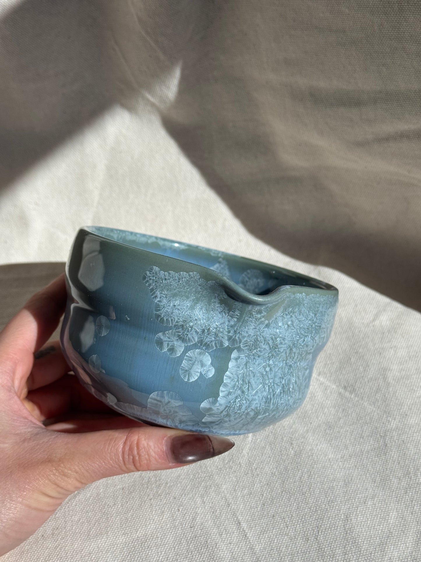 MATCHA BOWL TIMELESS BLUE GREEN OMBRÉ KATAKUCHI 🌸