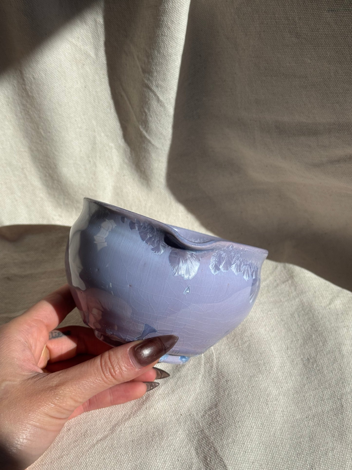 MATCHA BOWL PURPLE LOVE KATAKUCHI πΈ