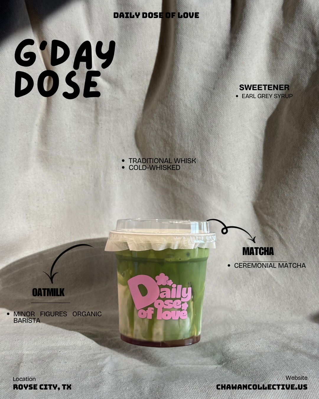 G'DAY DOSE (EARL GREY) π΅