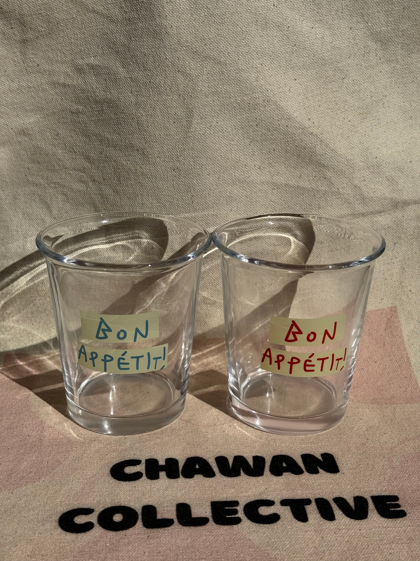 BON APPETIT GLASS 🌸