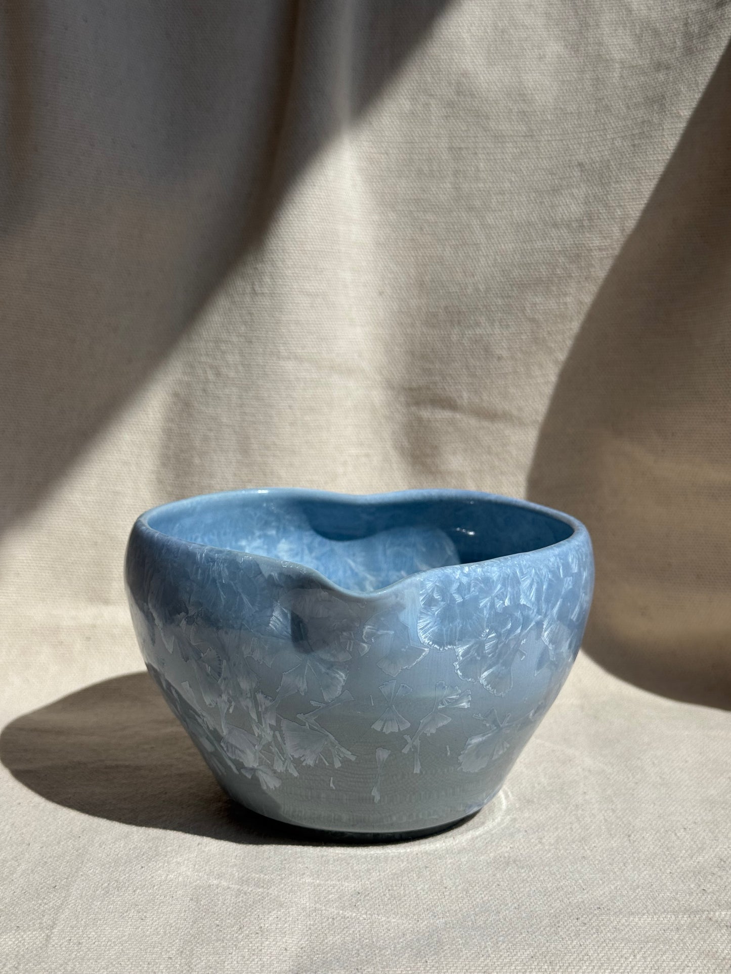 MATCHA BOWL BLUE GREY OMBRE LOVE KATAKUCHI πΈ