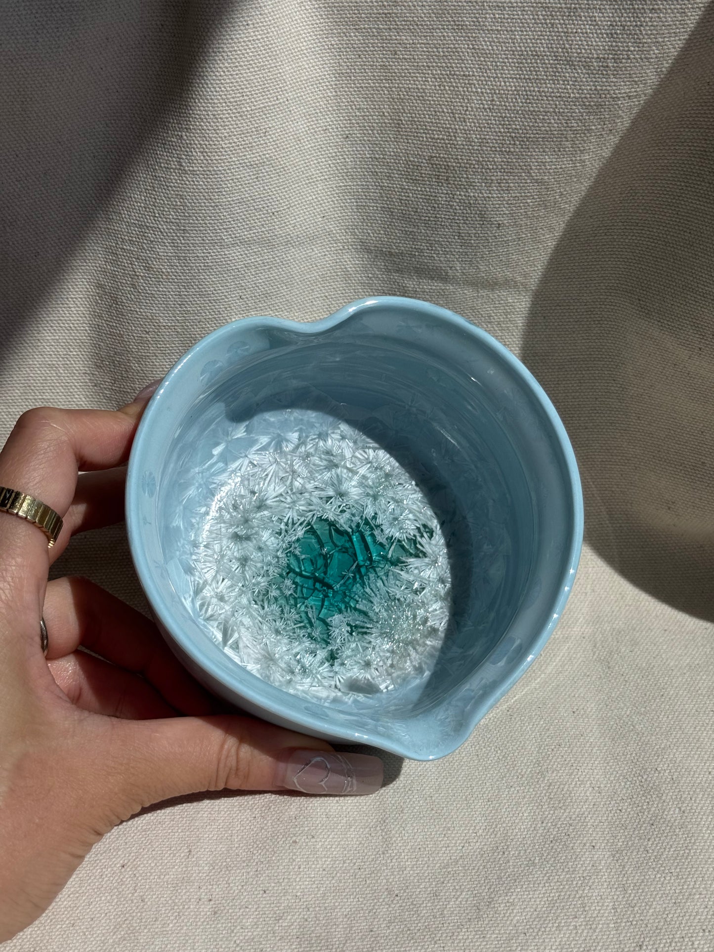 MATCHA BOWL BABY BLUE LOVE KATAKUCHI πΈ
