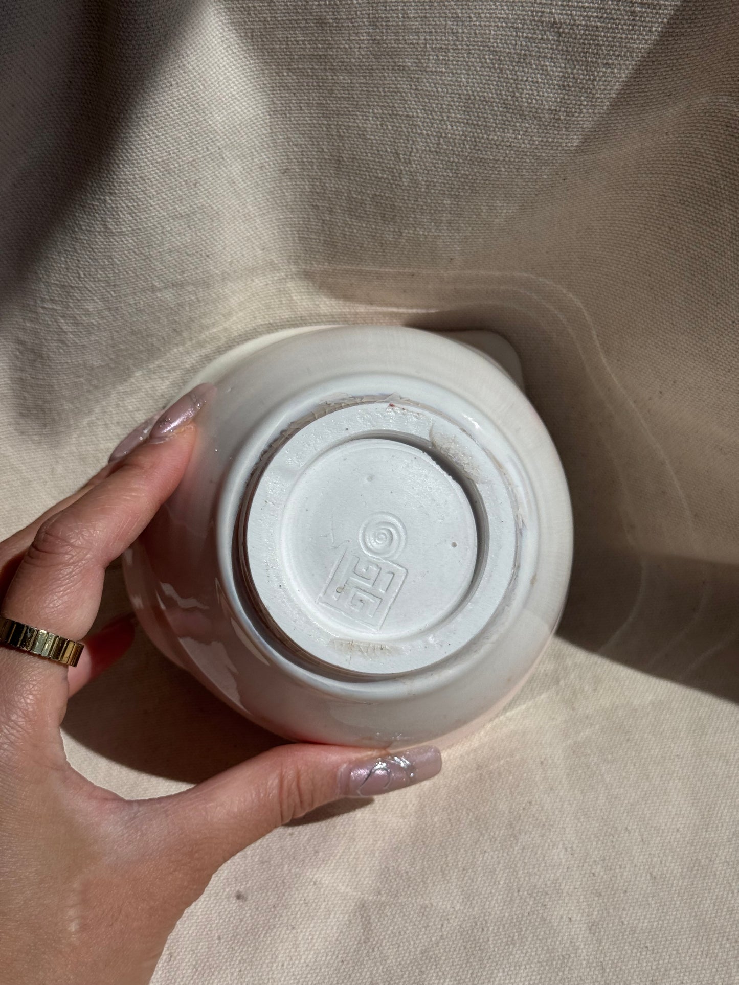 MATCHA BOWL PALE PINK LOVE KATAKUCHI πΈ