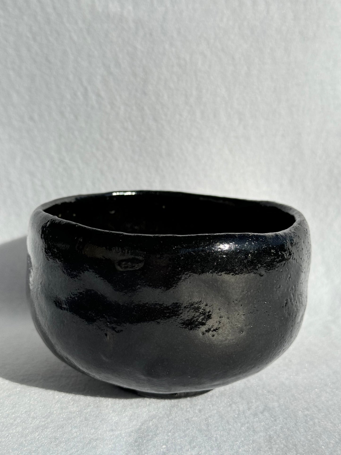 MATCHA TEA BOWL KURO RAKU 🌸