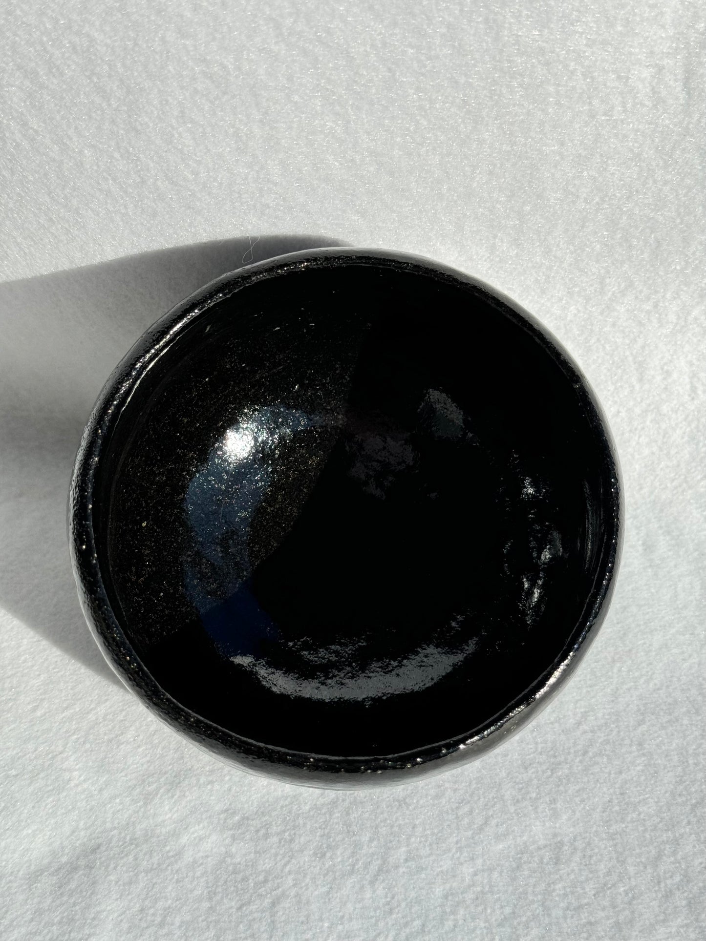 MATCHA TEA BOWL KURO RAKU 🌸