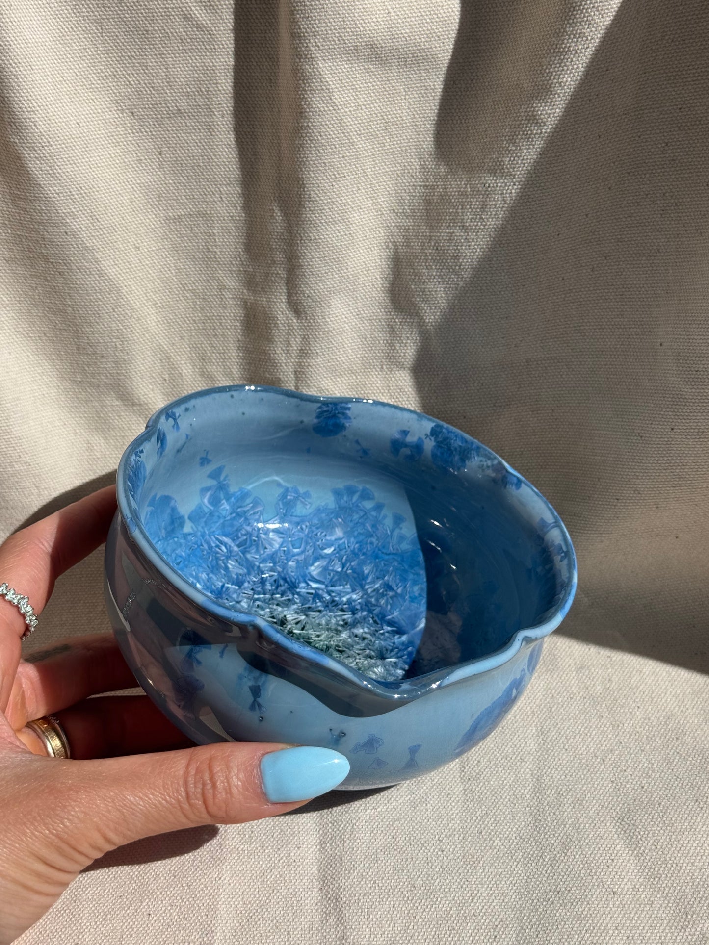 MATCHA BOWL ROYAL LOVE FLORAL KATAKUCHI 🌸