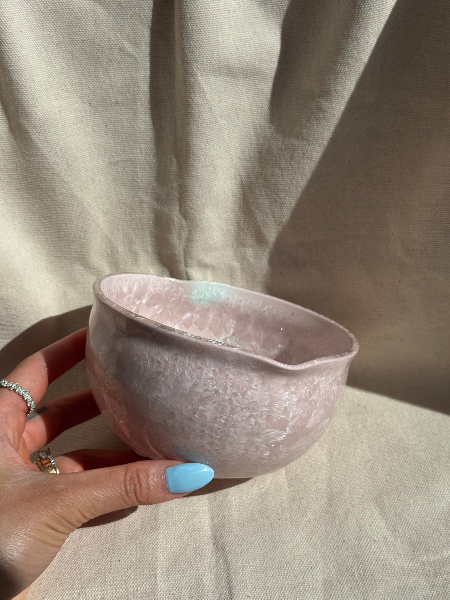 MATCHA BOWL LOVE IN PINK KATAKUCHI 🌸