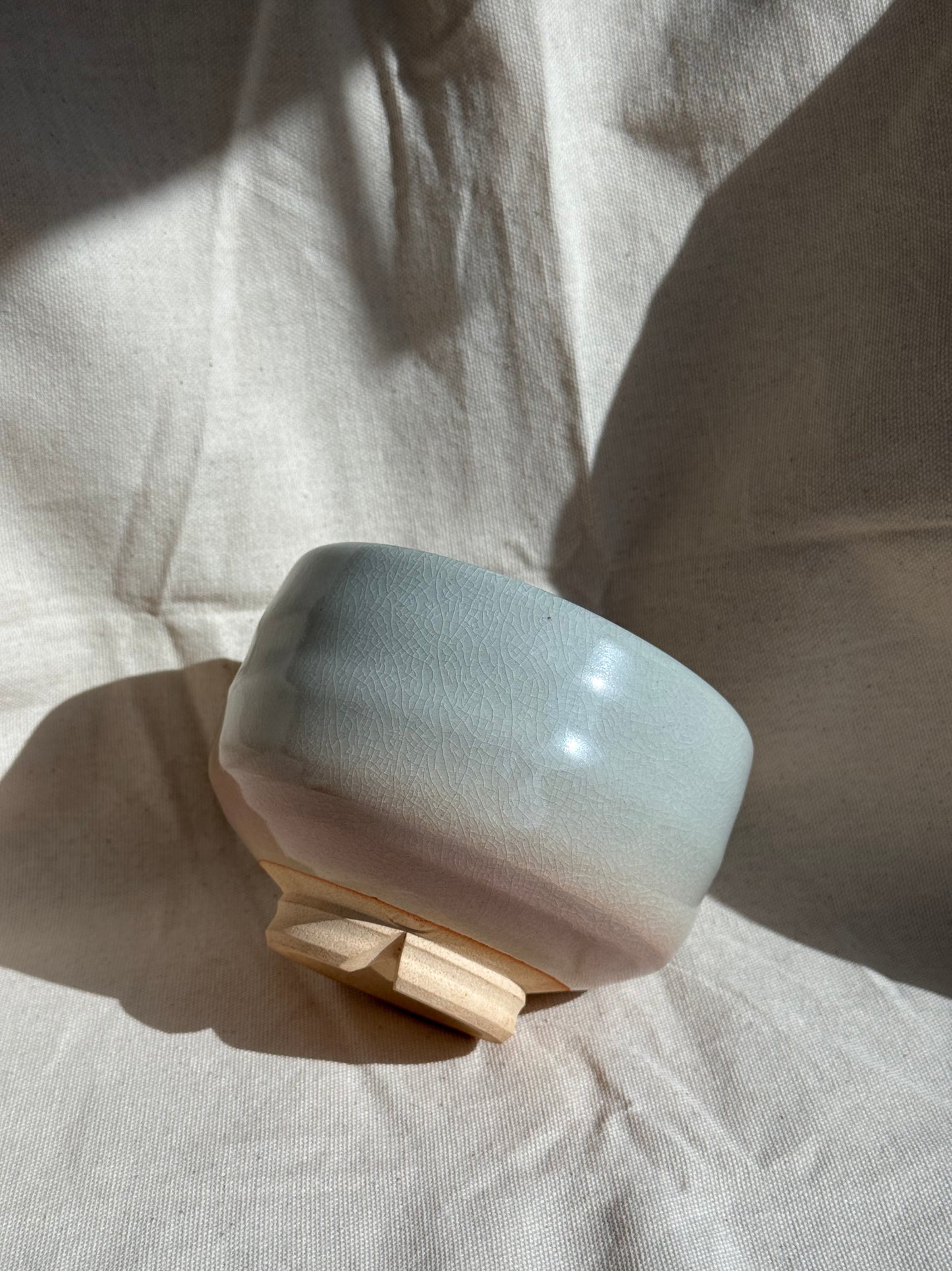MATCHA BOWL HAGI YAKI CREAM GLAZE 🌸