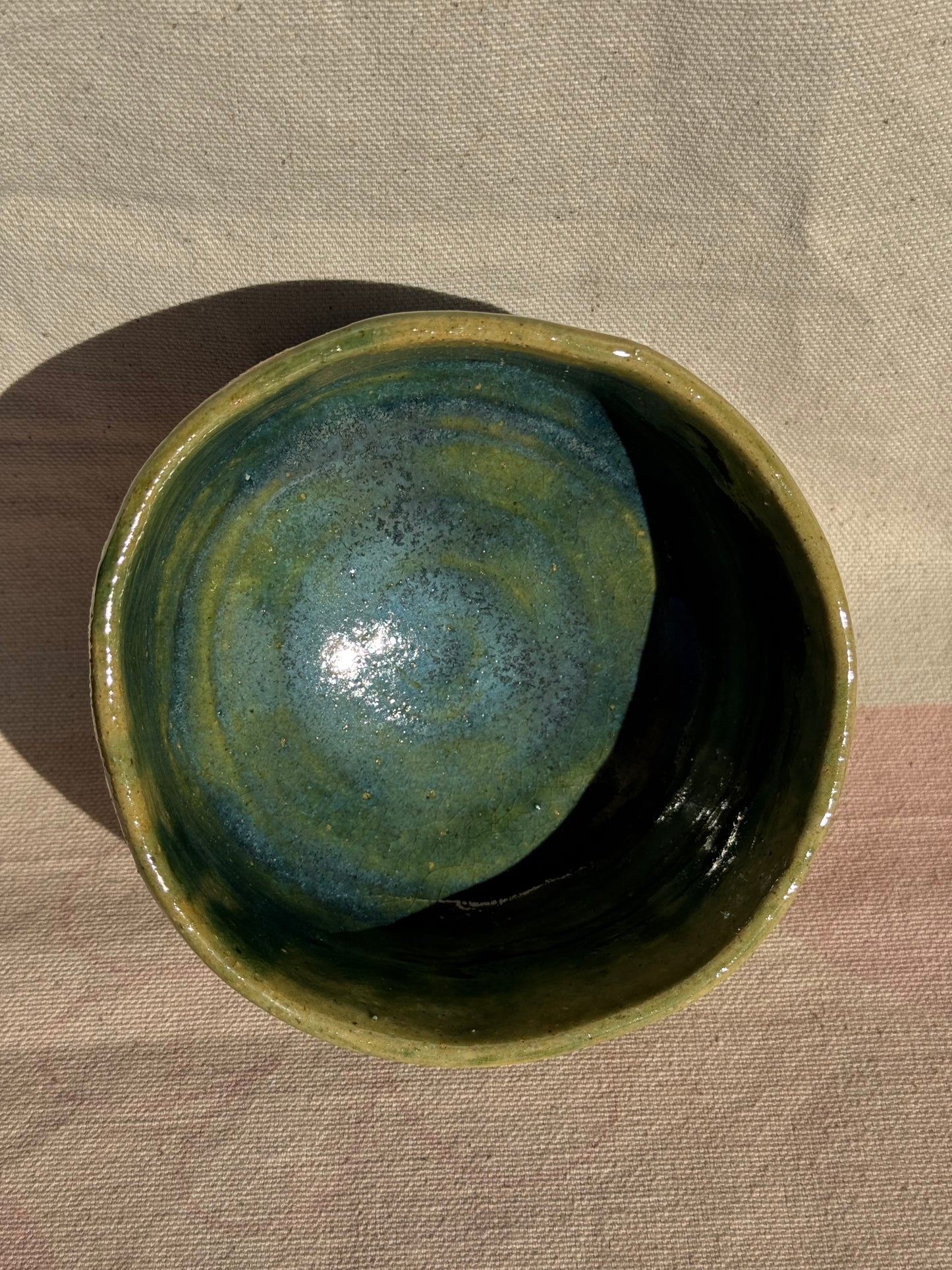 GREEN YELLOW GLAZE 🌸