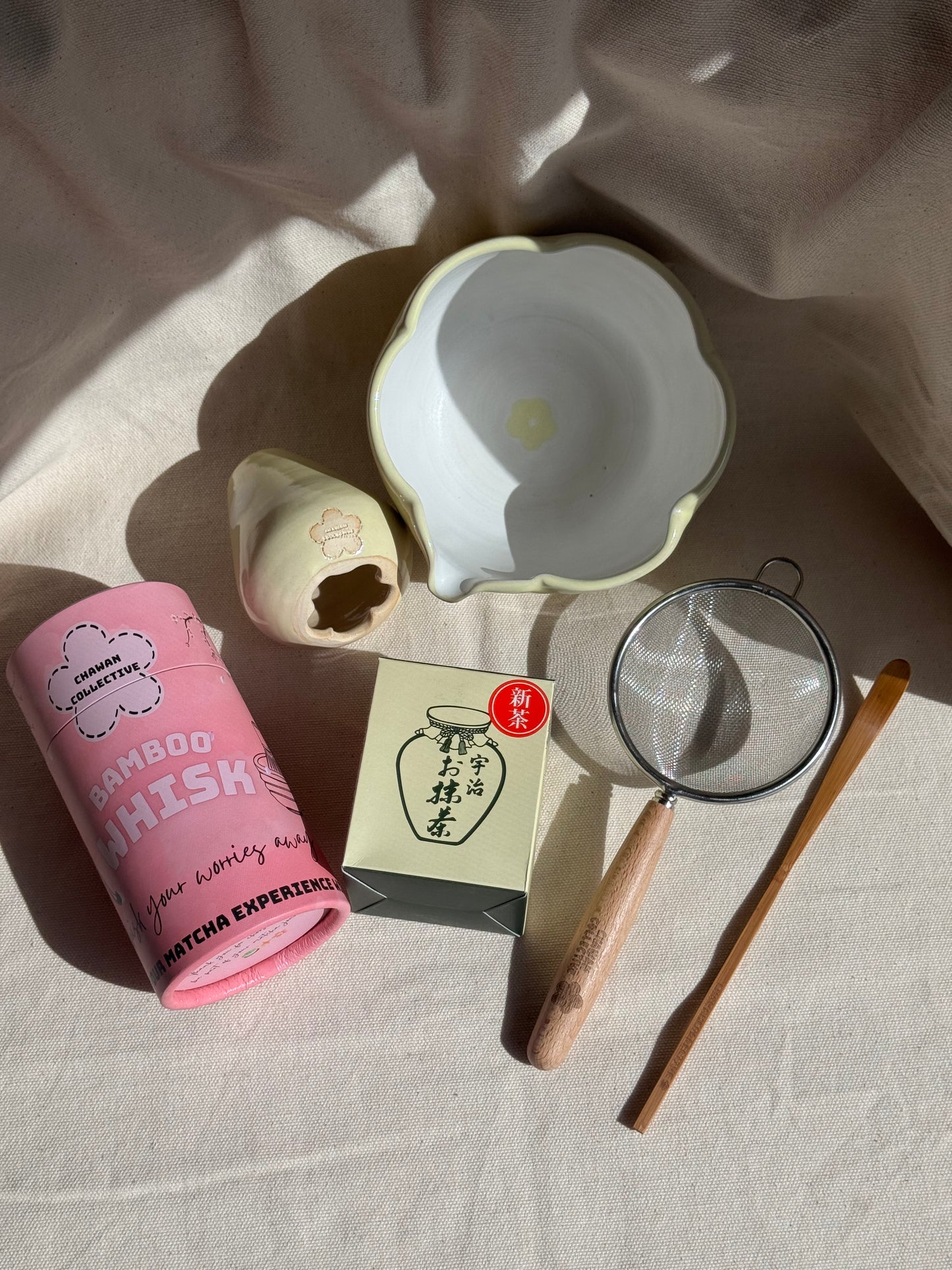 “ELEVATE YOUR MATCHA EXPERIENCE WITH US” STARTER SET 🌸