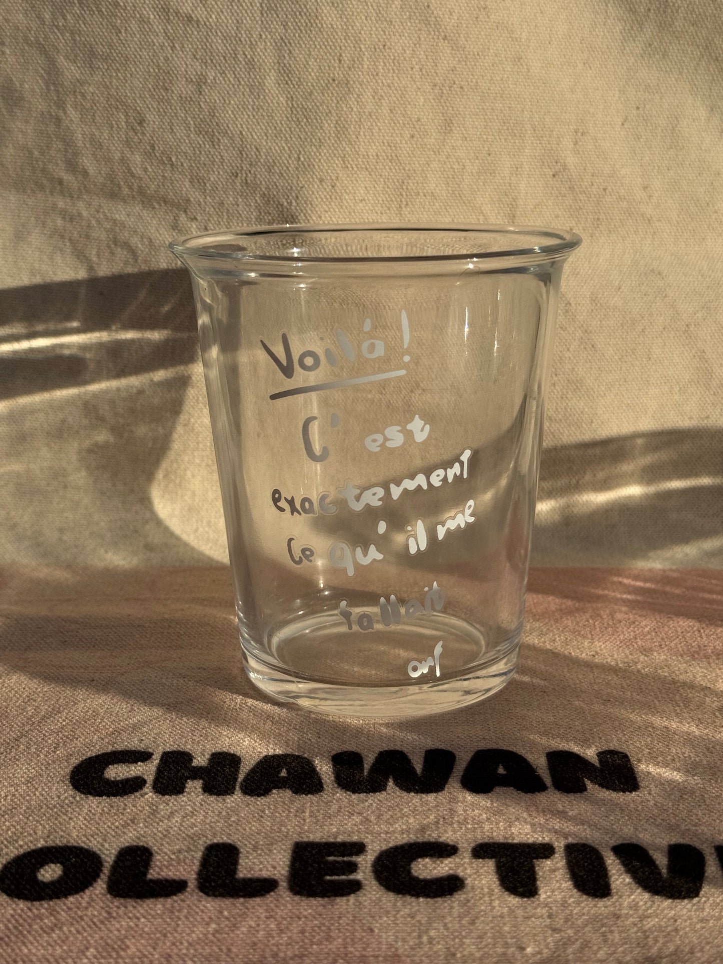 VOILE GLASS CUP 🌸