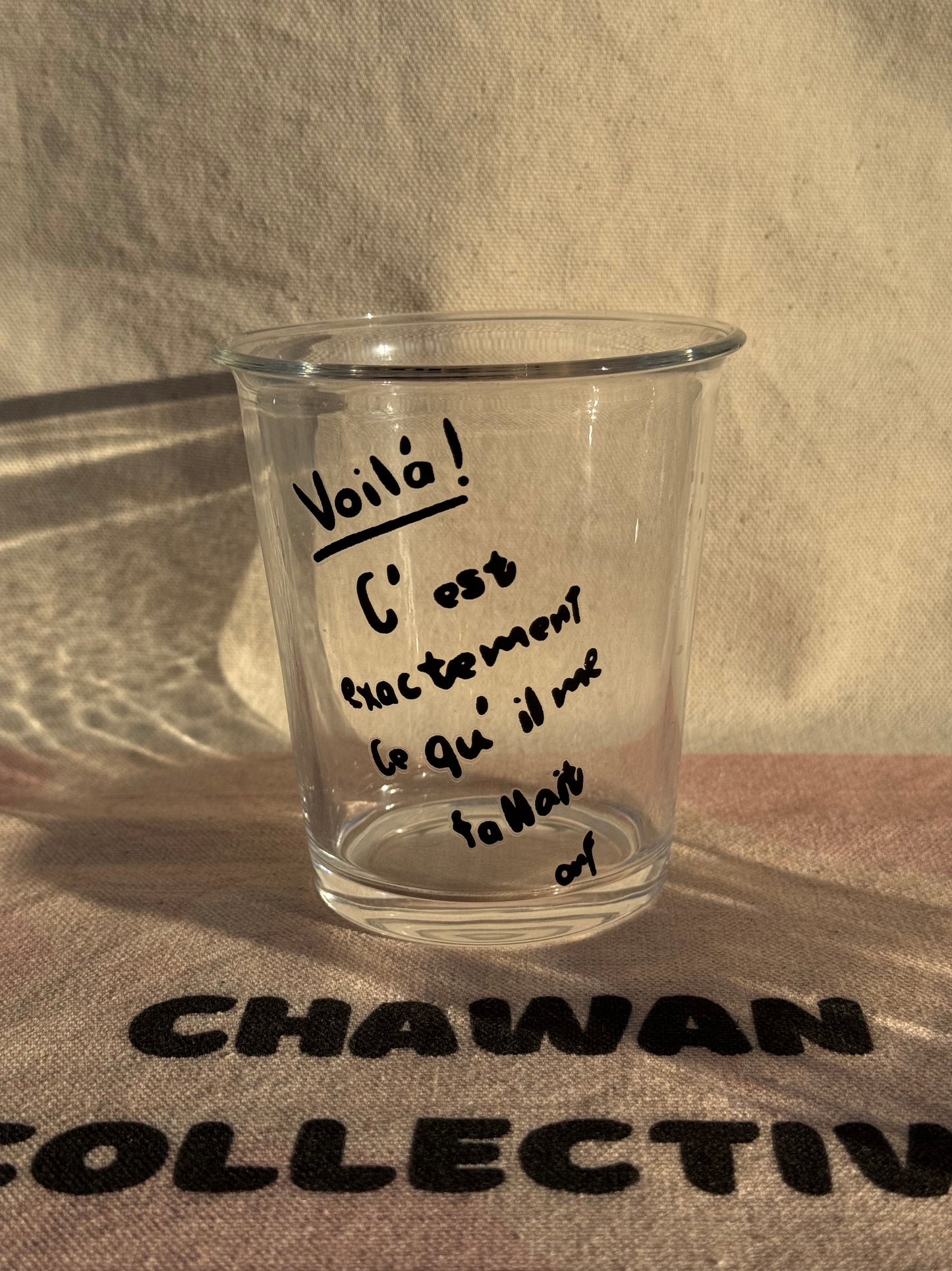 VOILE GLASS CUP 🌸