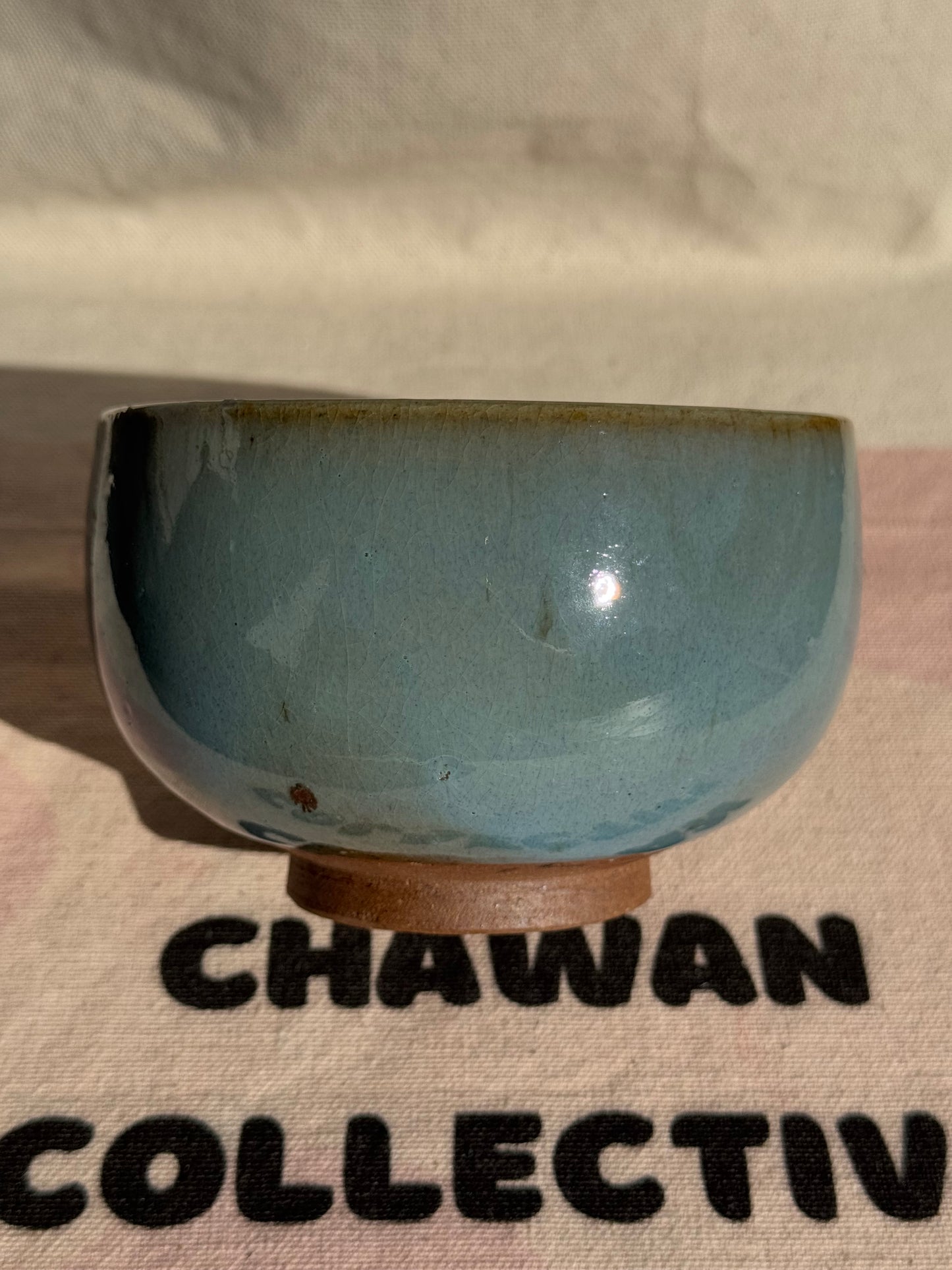 MATCHA BOWL BABY BLUE GLAZE 🌸