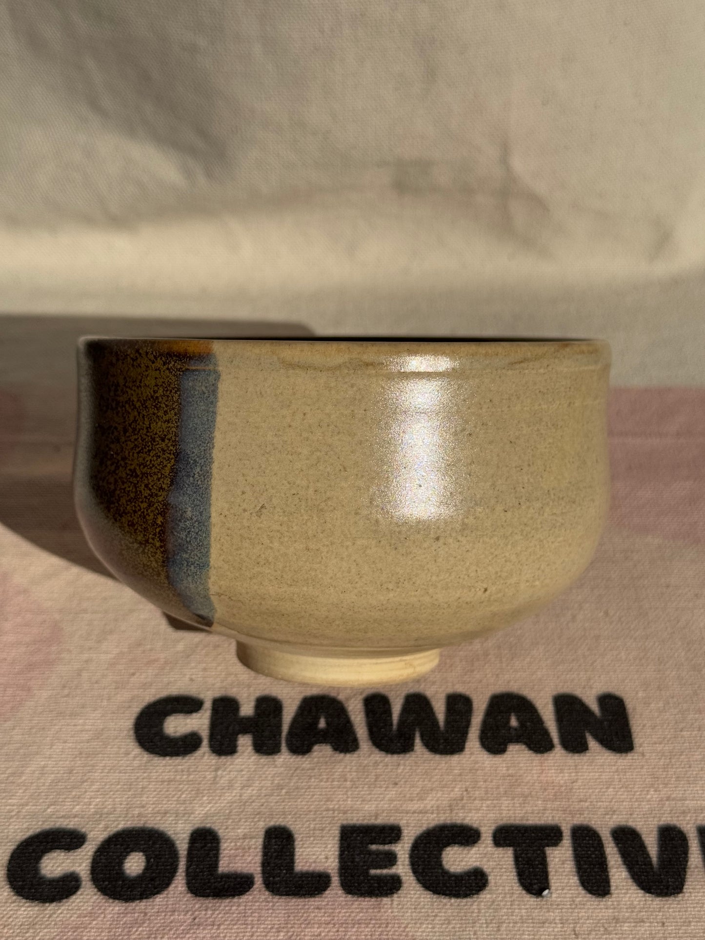 TEA BOWL KYO YAKI 2 TONES GLAZE 🌸
