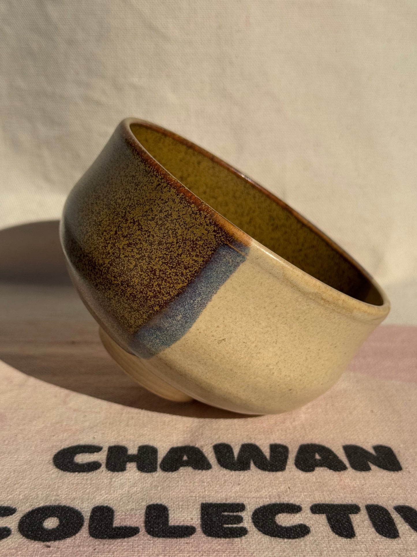TEA BOWL KYO YAKI 2 TONES GLAZE 🌸