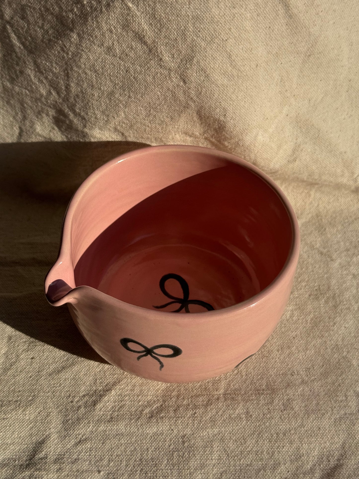 MATCHA BOWL COQUETTE BOW KATAKUCHI 🌸