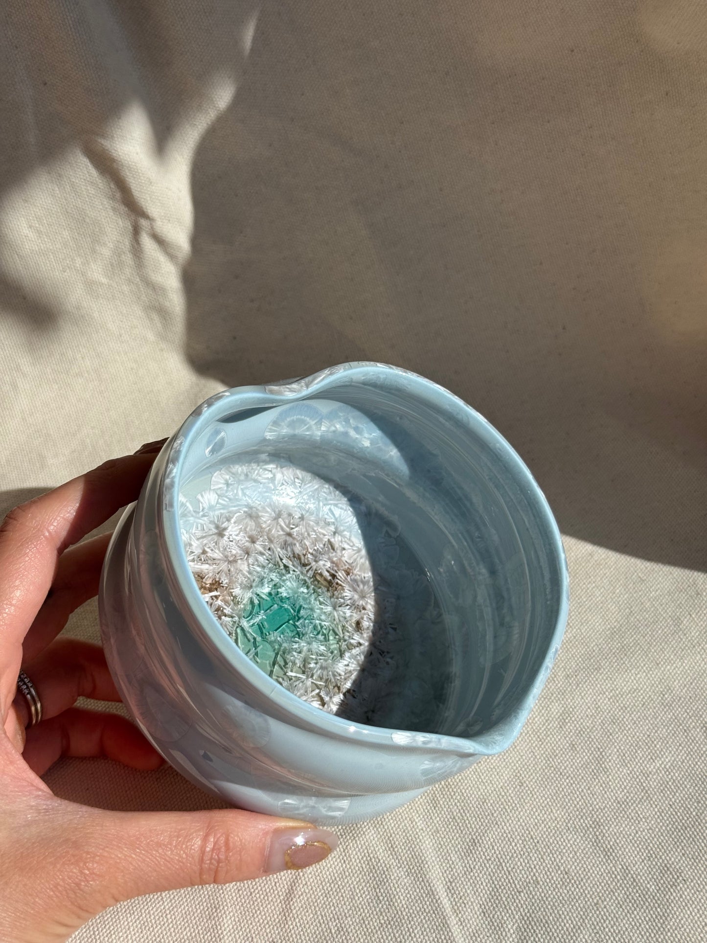 MATCHA BOWL TIMELESS LOVE BABY BLUE KATAKUCHI πΈ