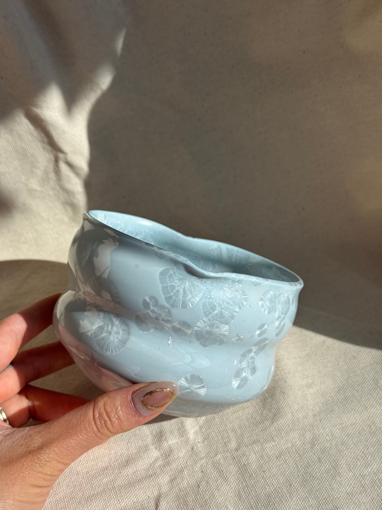 MATCHA BOWL TIMELESS LOVE BABY BLUE KATAKUCHI πΈ
