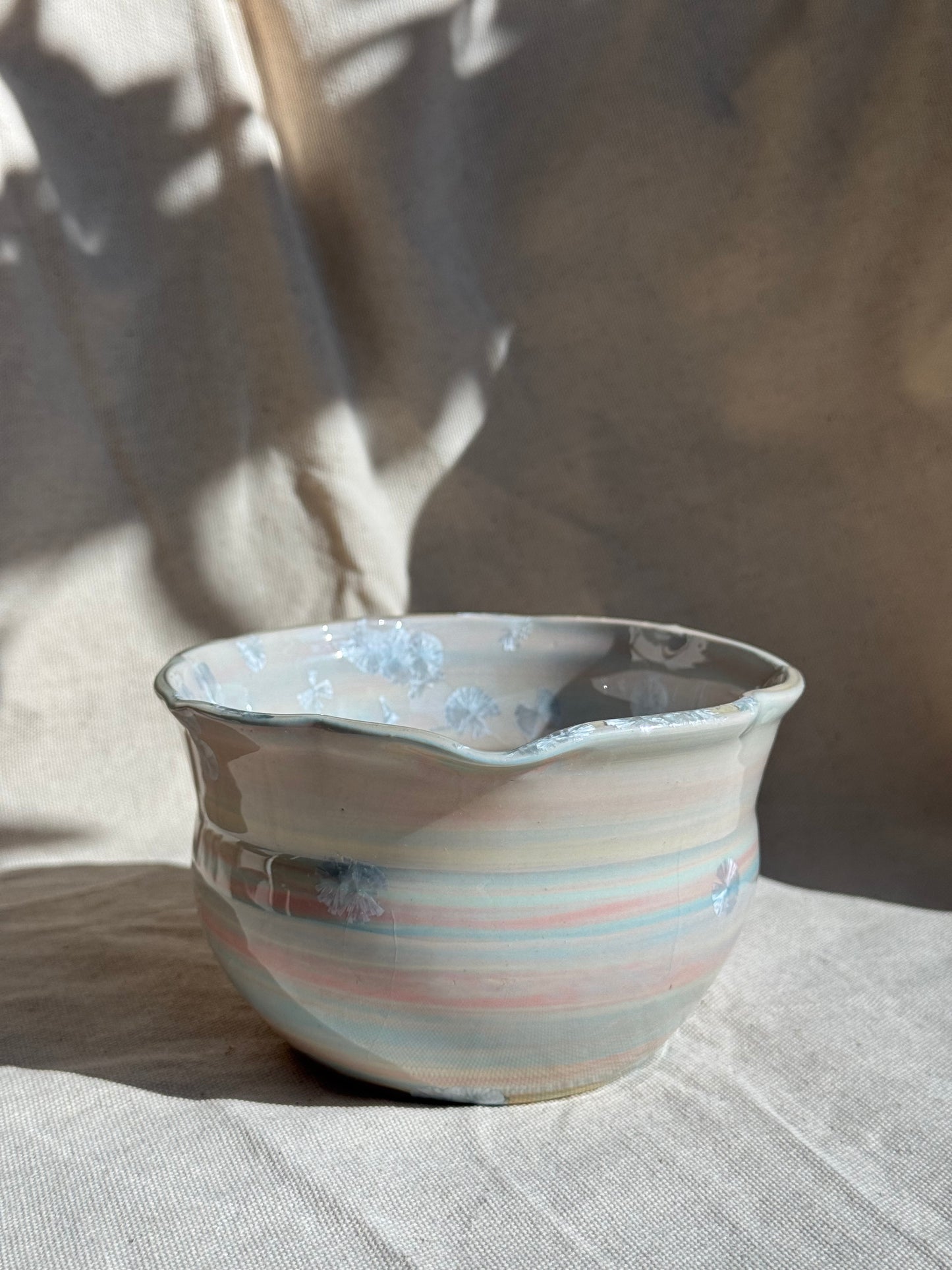 MATCHA BOWL FLORAL RAINBOW π KATAKUCHI πΈ