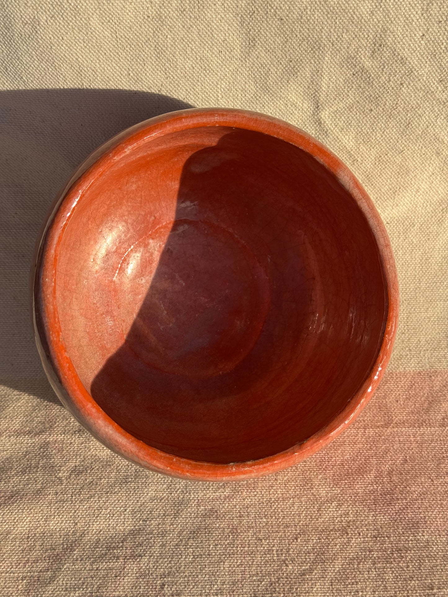 TEA BOWL RAKU YAKI AKA RAKU 🌸