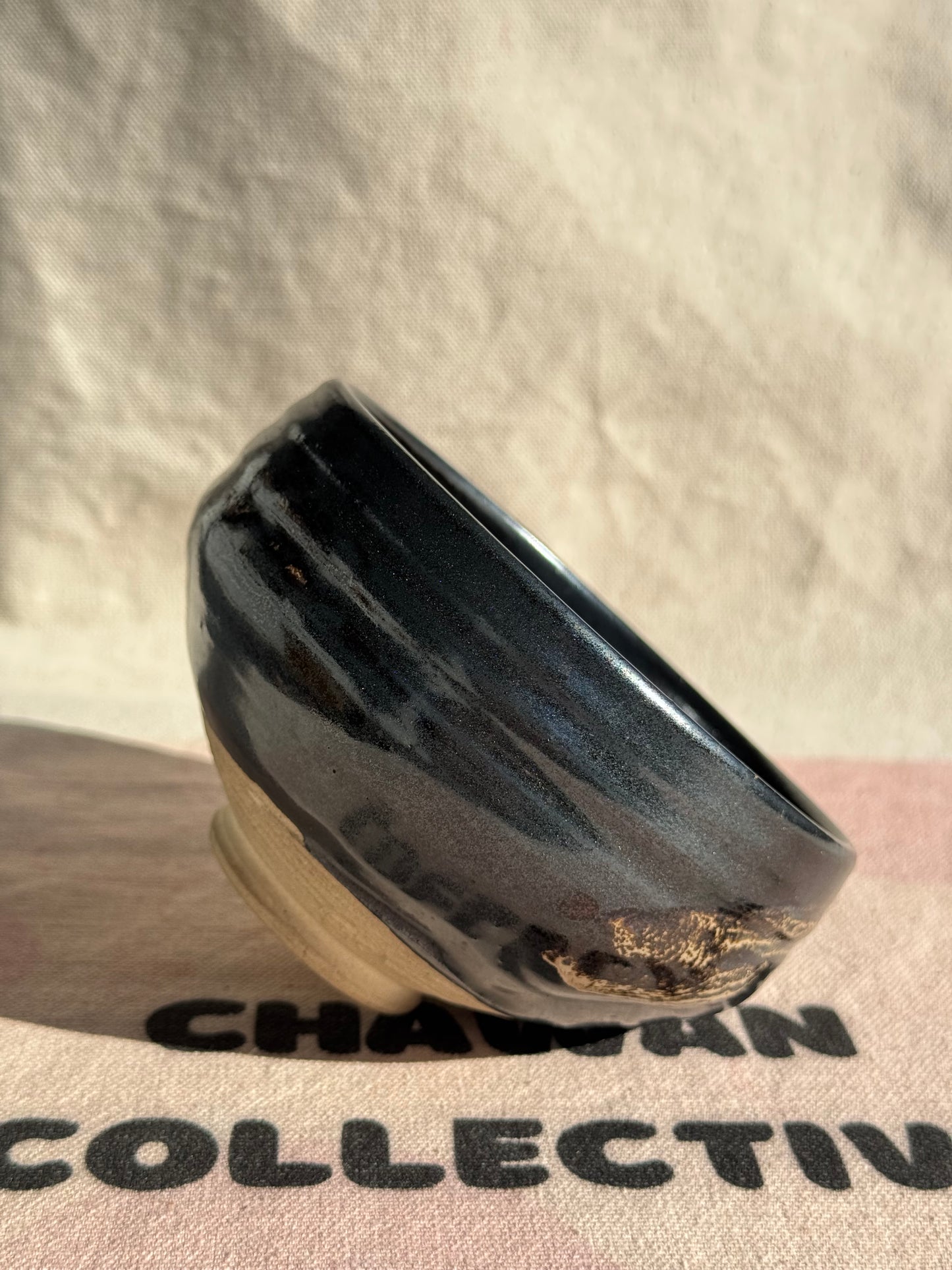 TEA BOWL TENMOKU BLACK GLAZE 🌸
