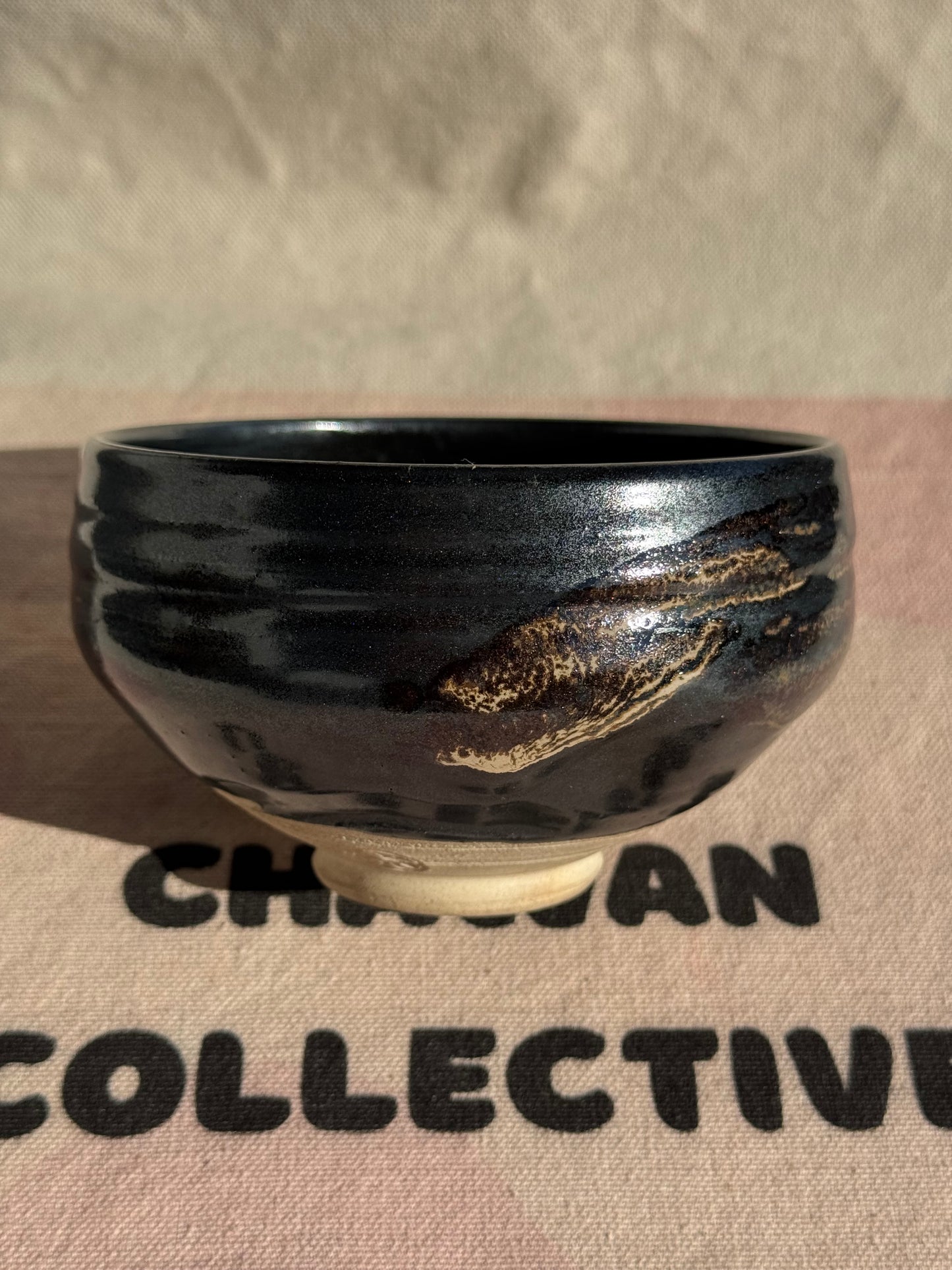 TEA BOWL TENMOKU BLACK GLAZE 🌸