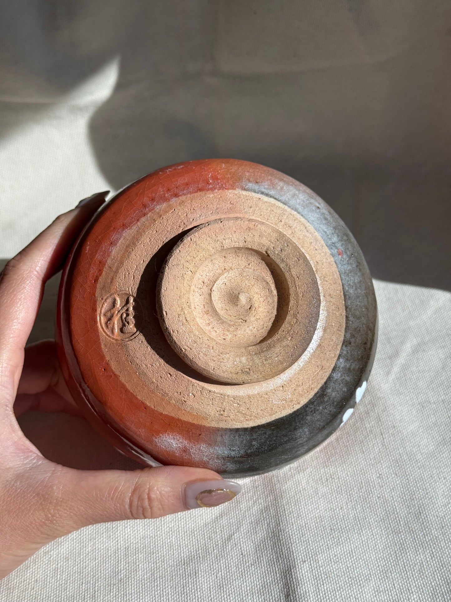 MATCHA BOWL AKA RAKU BLOSSOM FLOWERS πΈ