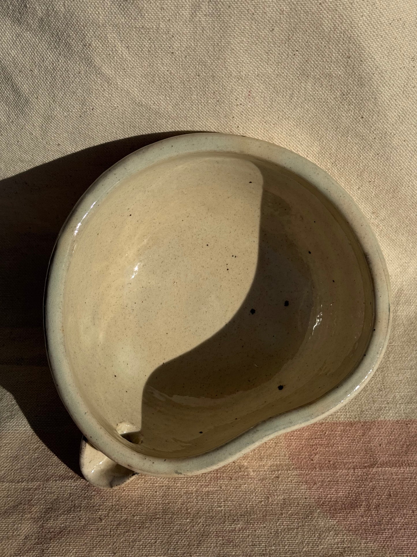 TEA BOWL WHITE PEPPER KATAKUCHI 🌸