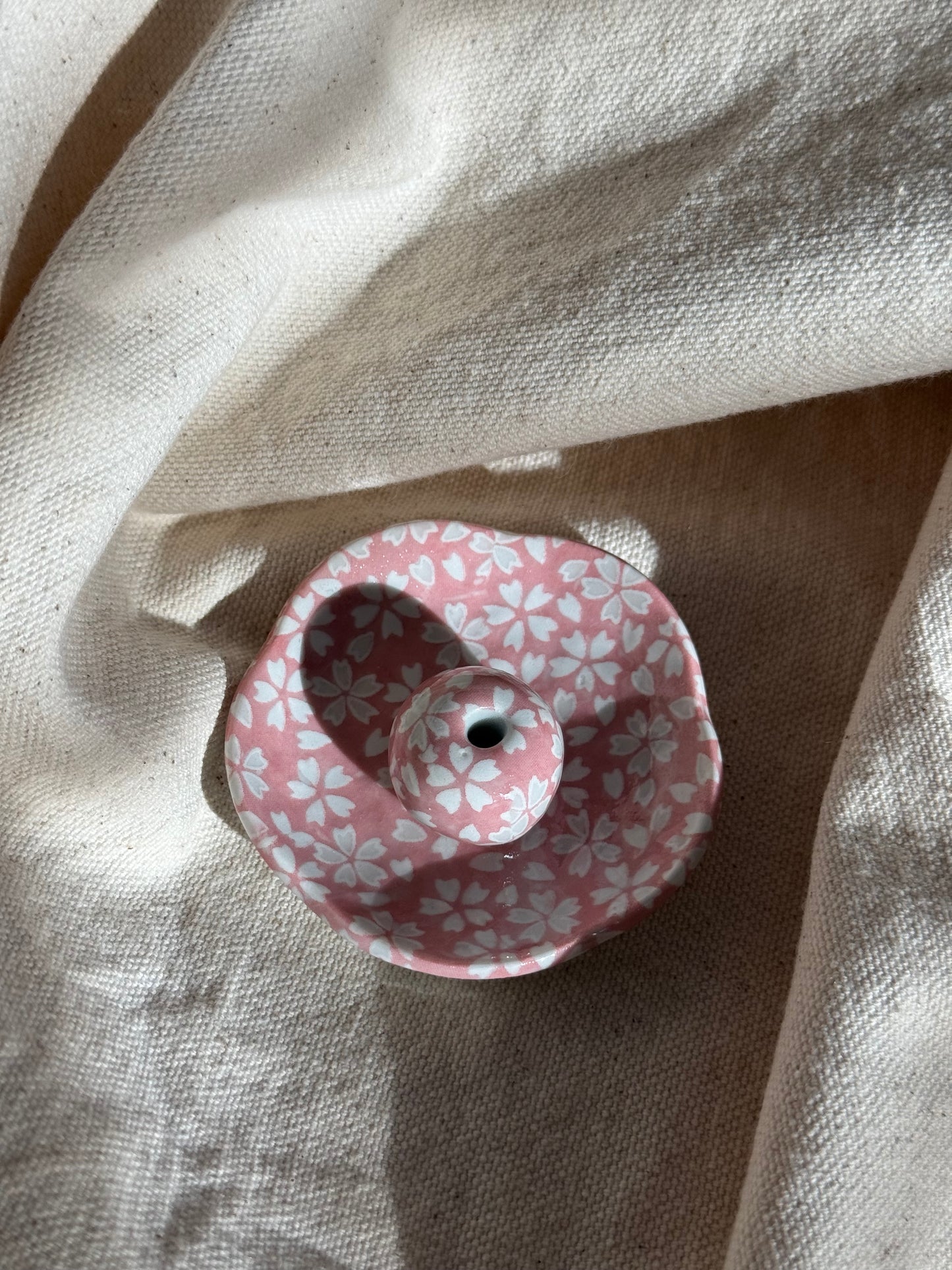 INCENSE HOLDER FLORAL SHAPE πΈ