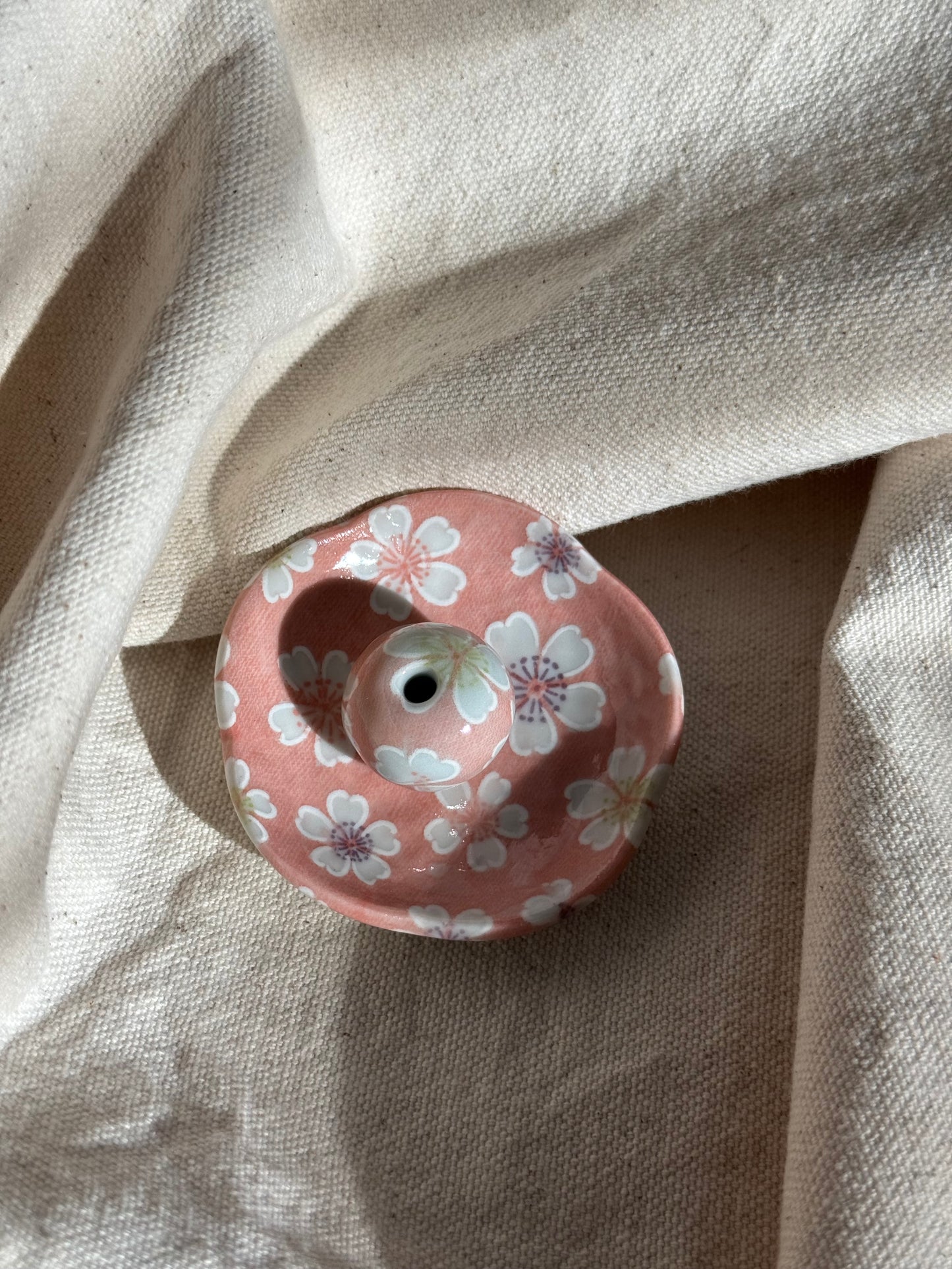 INCENSE HOLDER FLORAL SHAPE πΈ