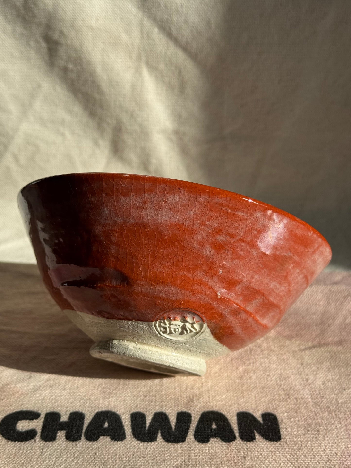 MATCHA TEA BOWL SUMMER STYLE AKA RAKU 🌸