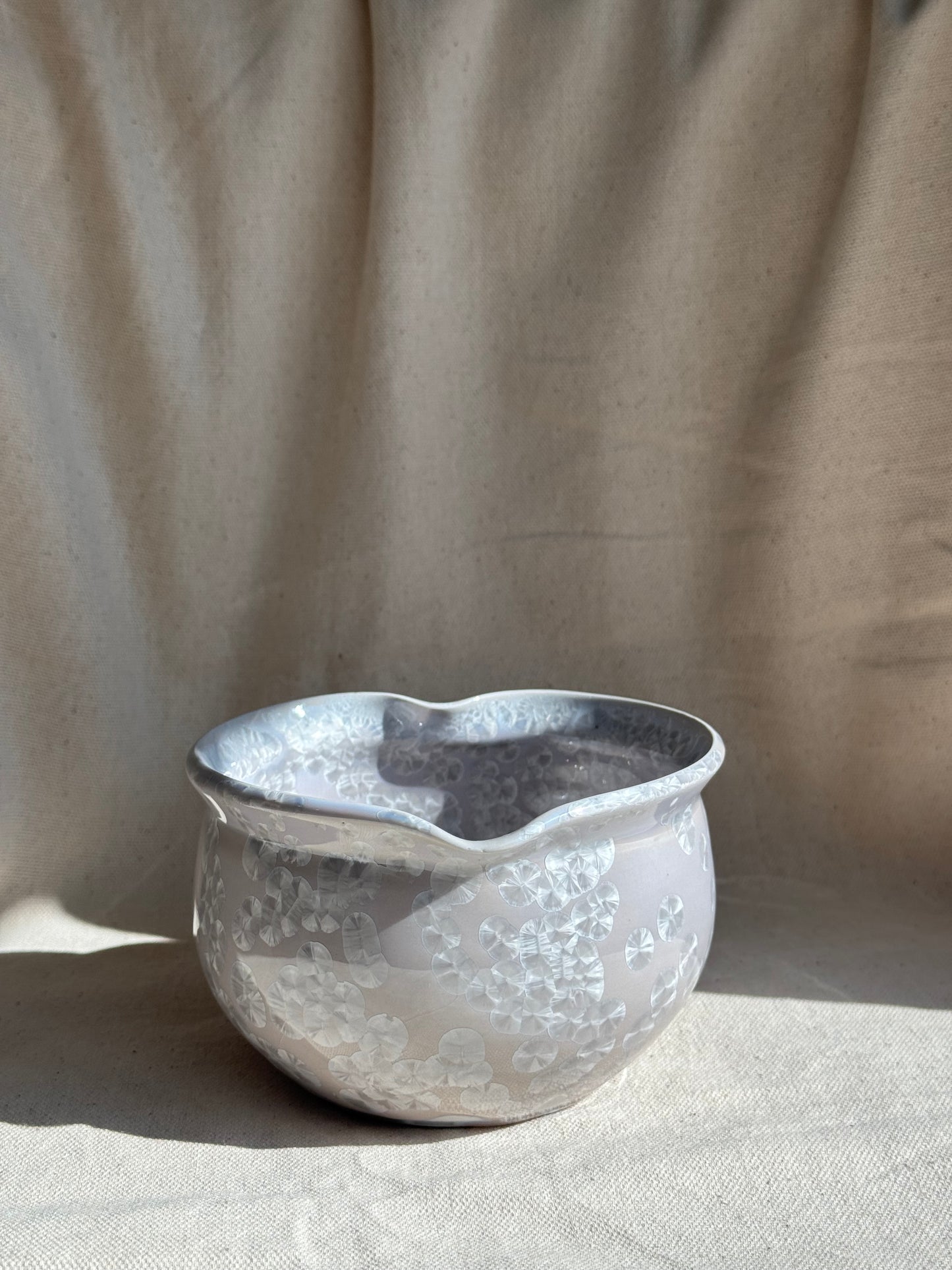 MATCHA BOWL LIGHT GREY LOVE KATAKUCHI 🌸