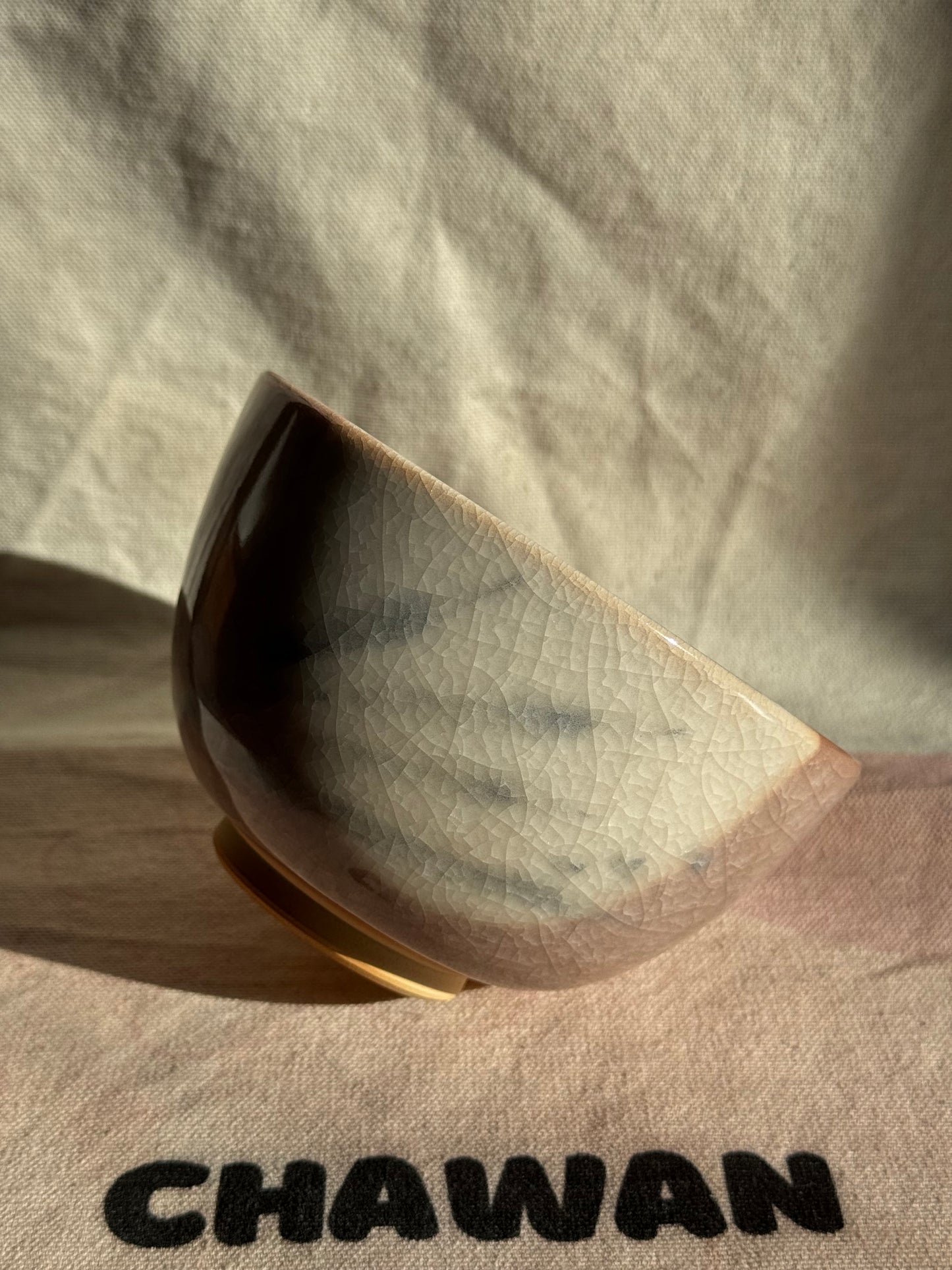 TEA BOWL PINK CELADON GLAZE 🌸