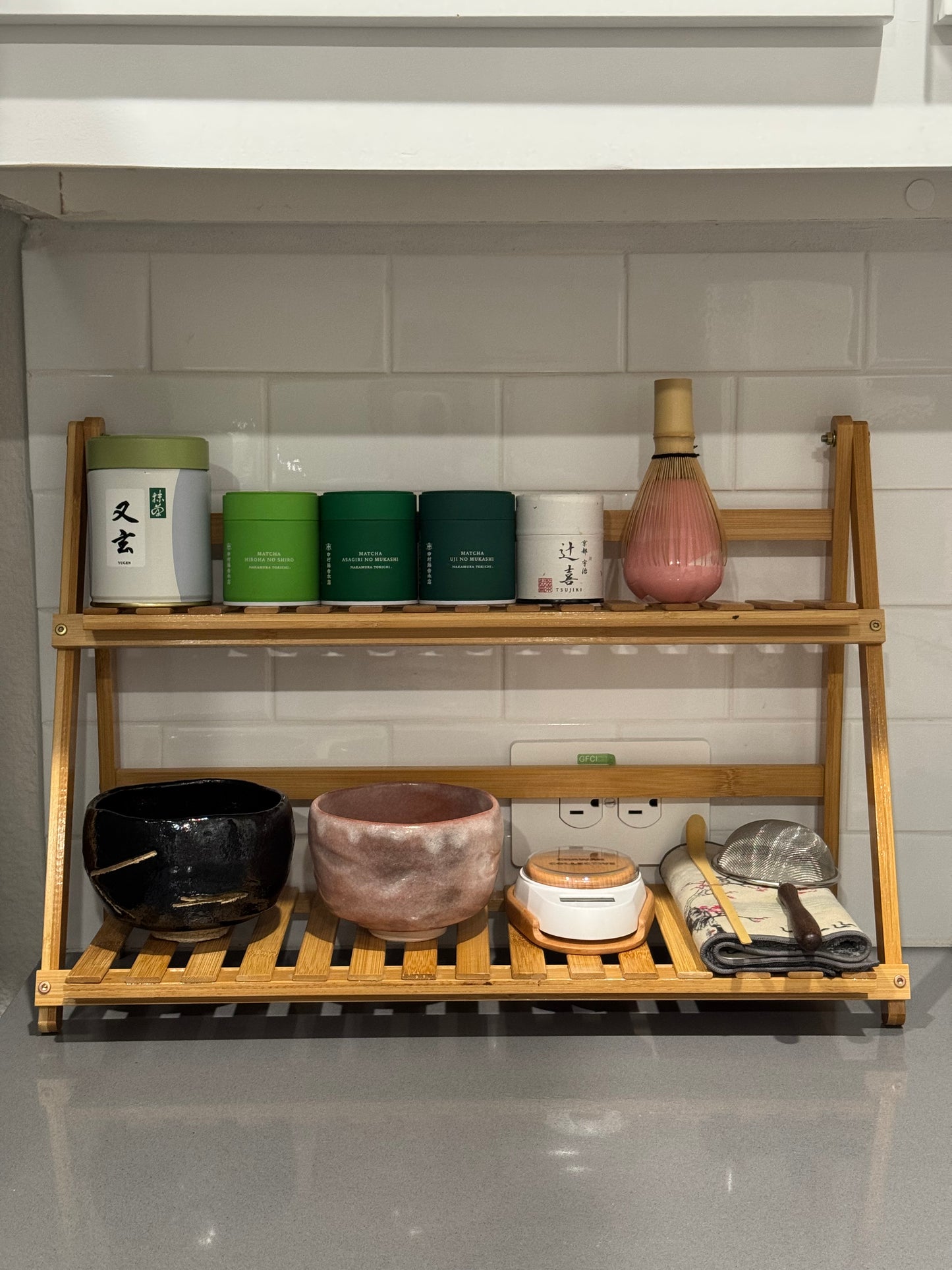 BAMBOO MATCHA SHELF 🌸
