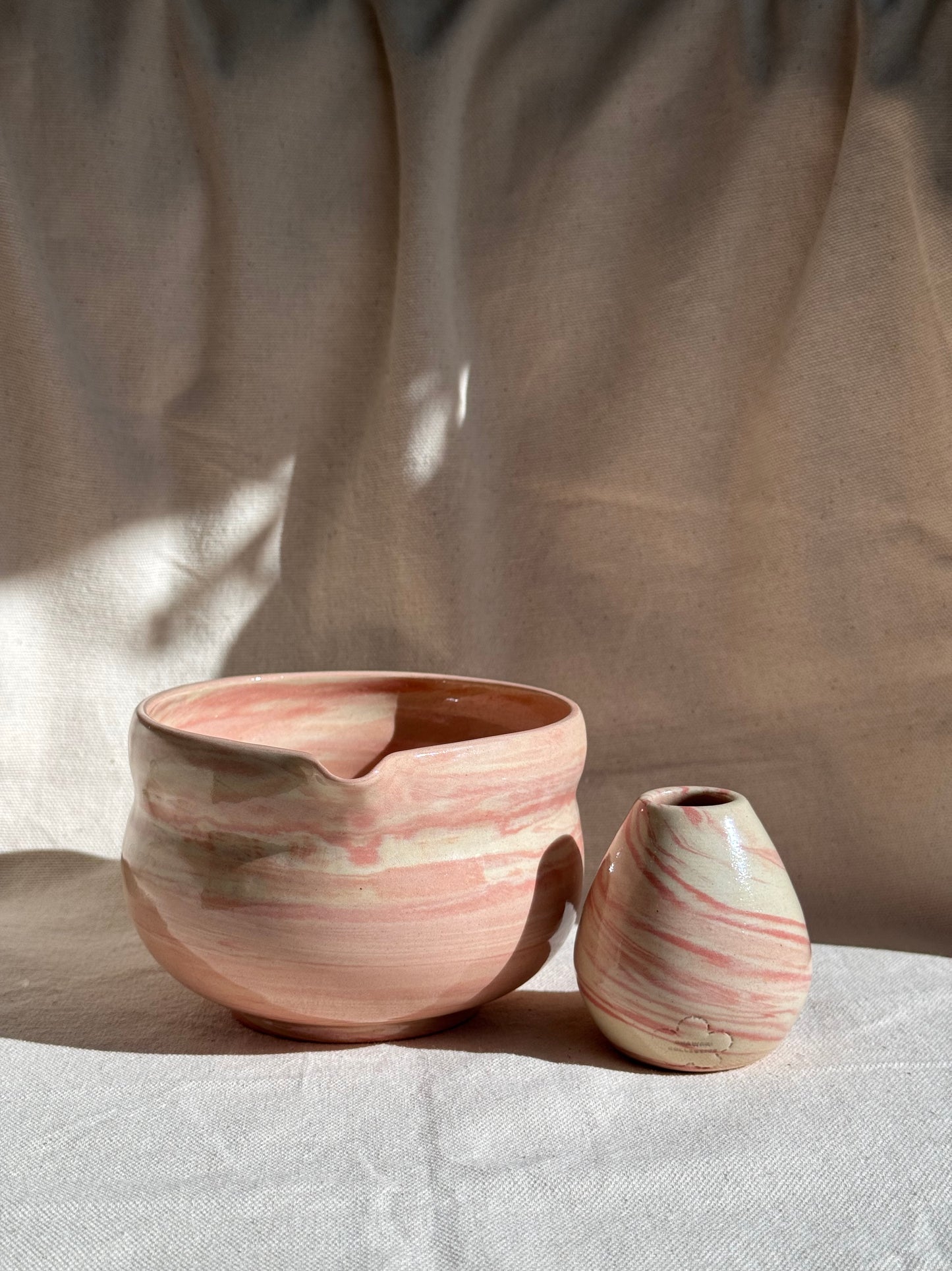 MATCHA BOWL STRAWBERRY MILK CANDY KATAKUCHI SET πΈ