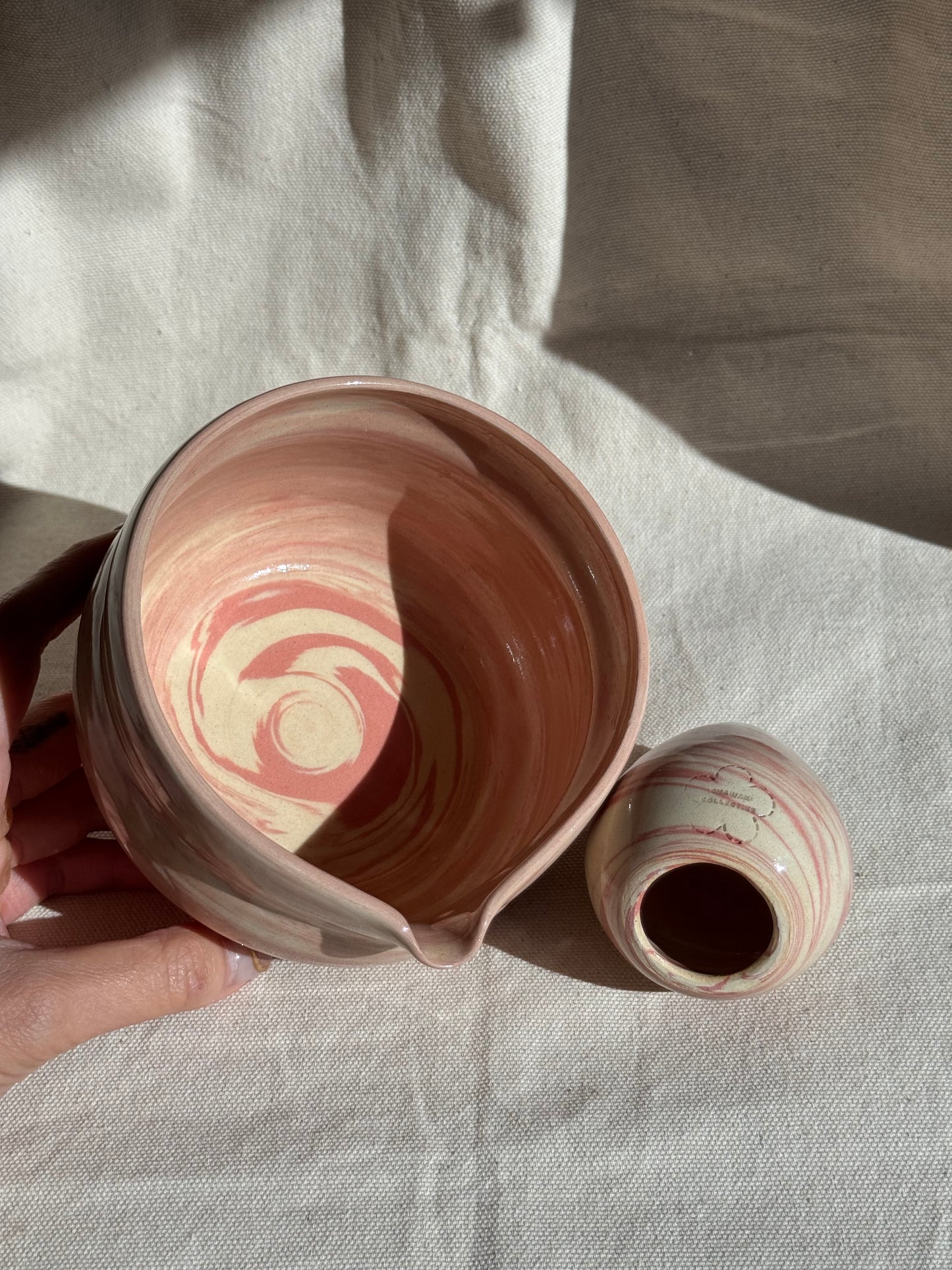 MATCHA BOWL STRAWBERRY MILK CANDY KATAKUCHI SET πΈ