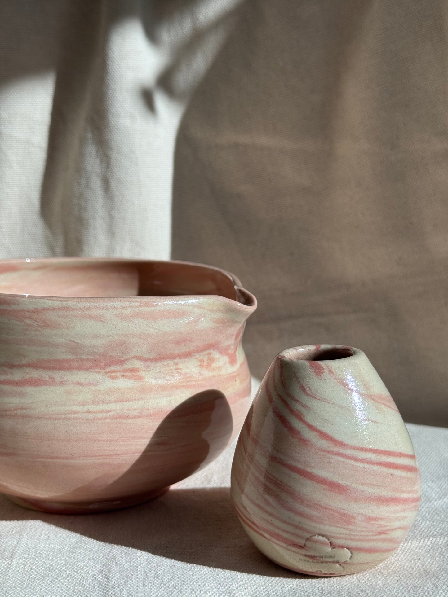MATCHA BOWL STRAWBERRY MILK CANDY KATAKUCHI SET πΈ