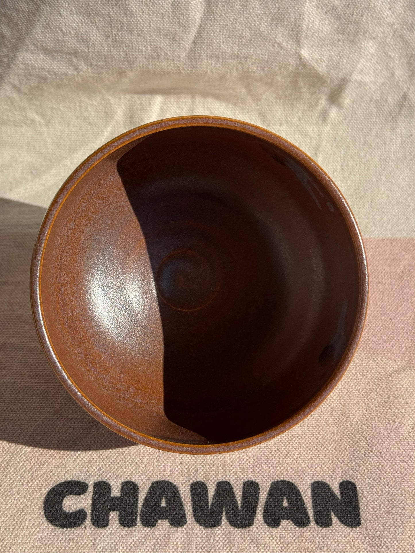 TEA BOWL KIYOMIZU YAKI BROWN 🌸