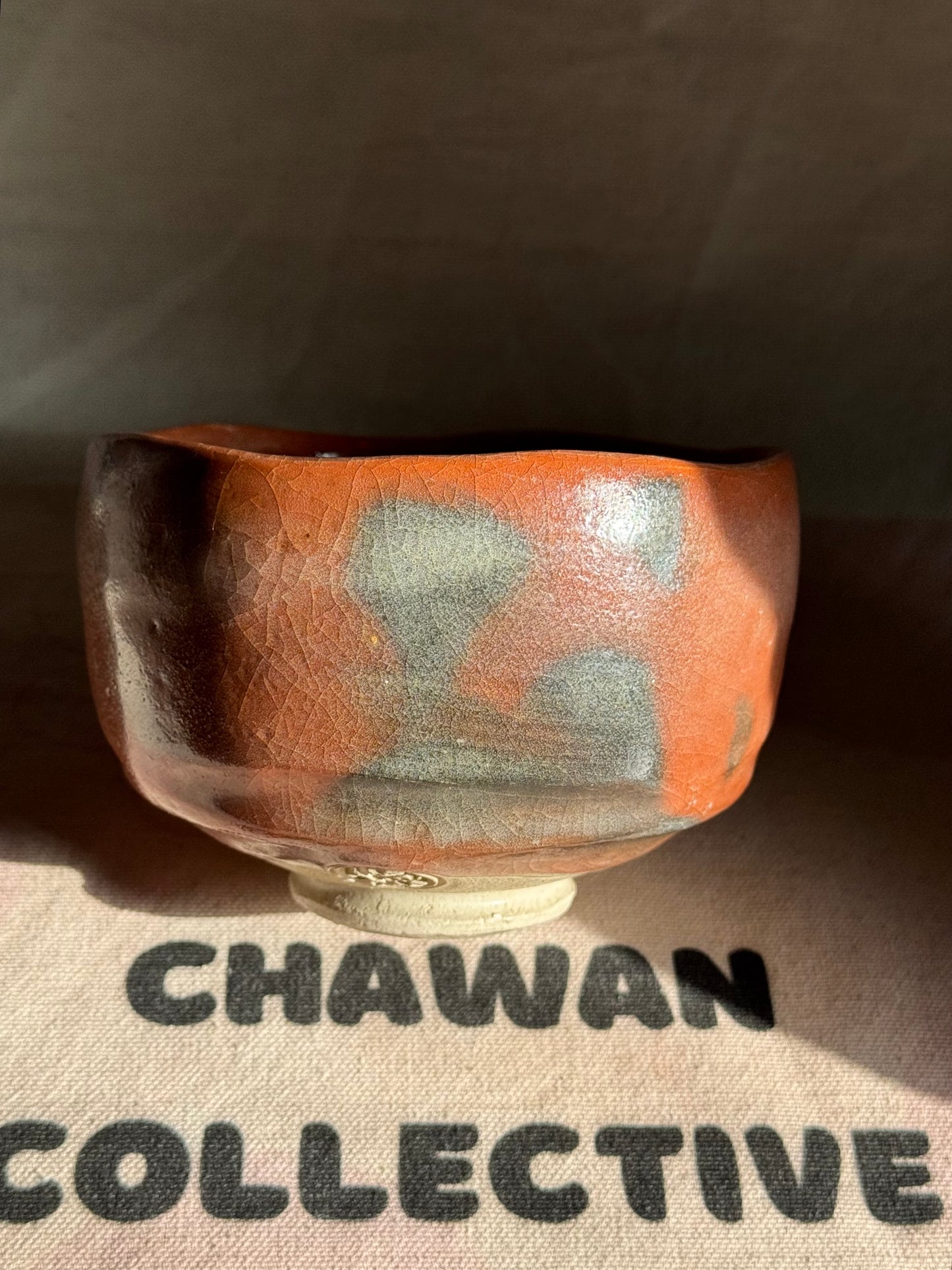 MATCHA TEA BOWL RAKU YAKI AKA RAKU 🌸