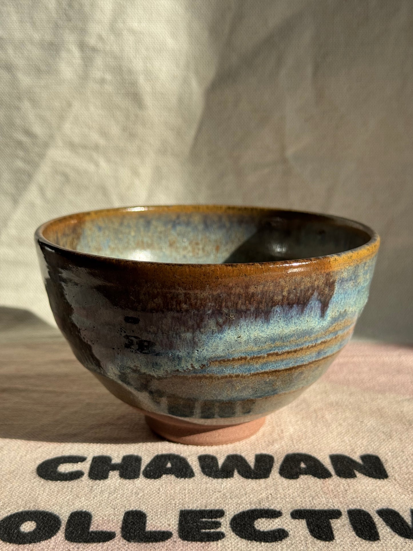 BLUE BROWN GLAZE 🌸