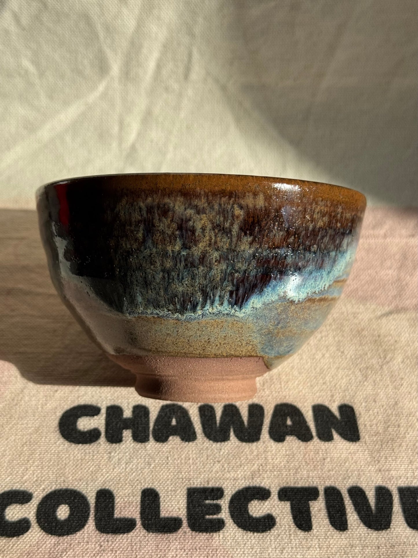BLUE BROWN GLAZE 🌸