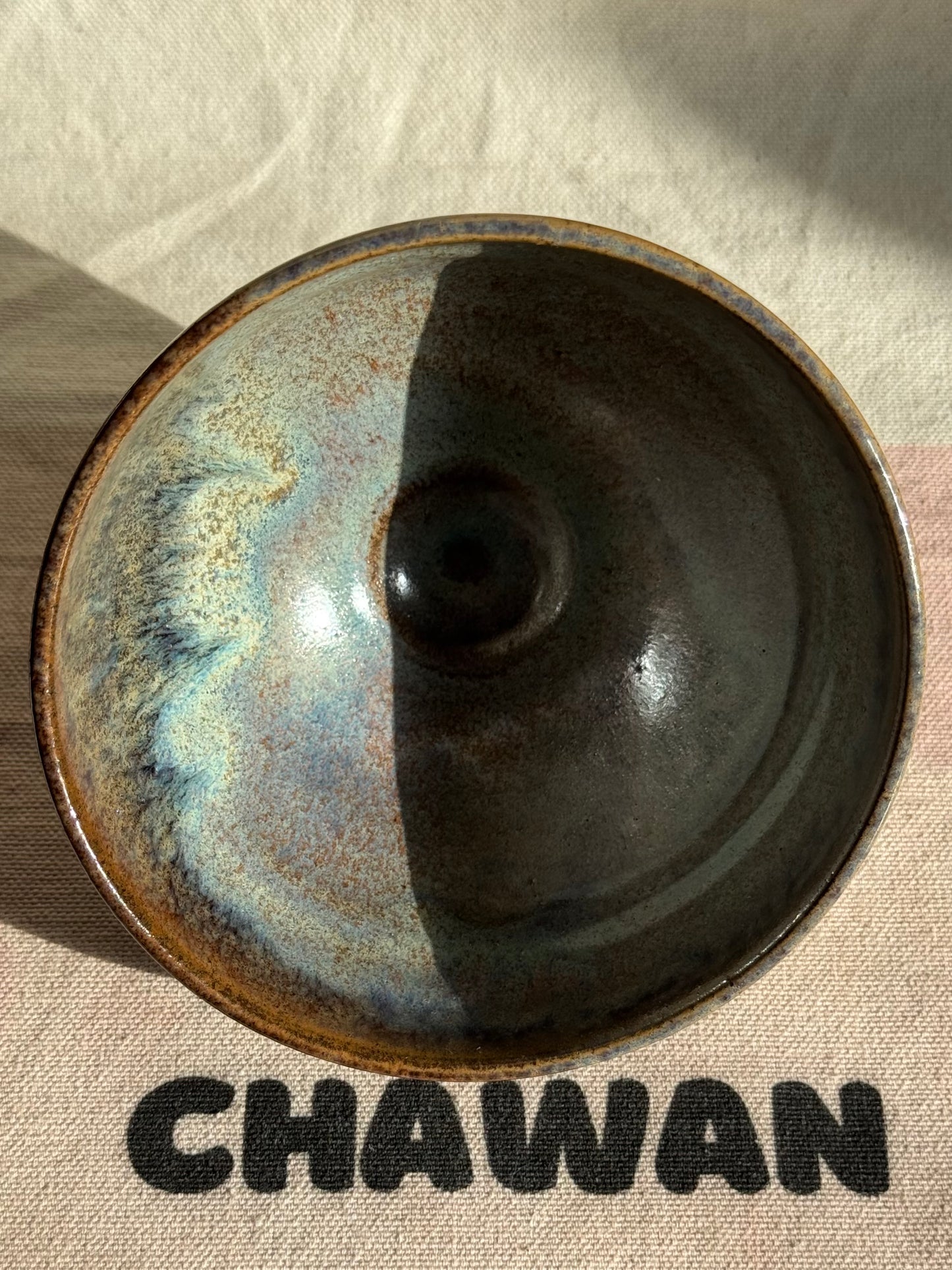 BLUE BROWN GLAZE 🌸