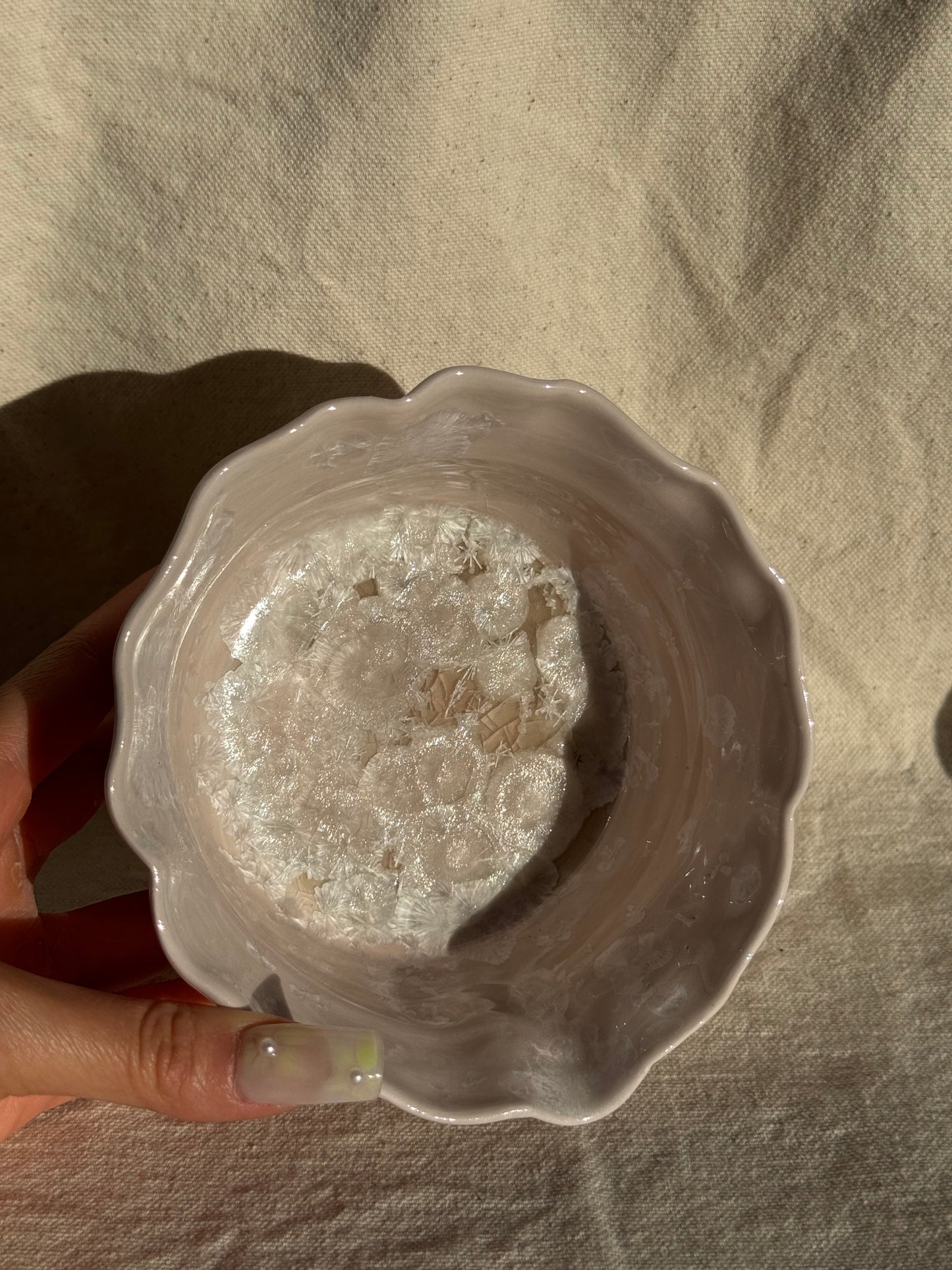 MATCHA BOWL SEASHELL PEARLY KATAKUCHI πΈ