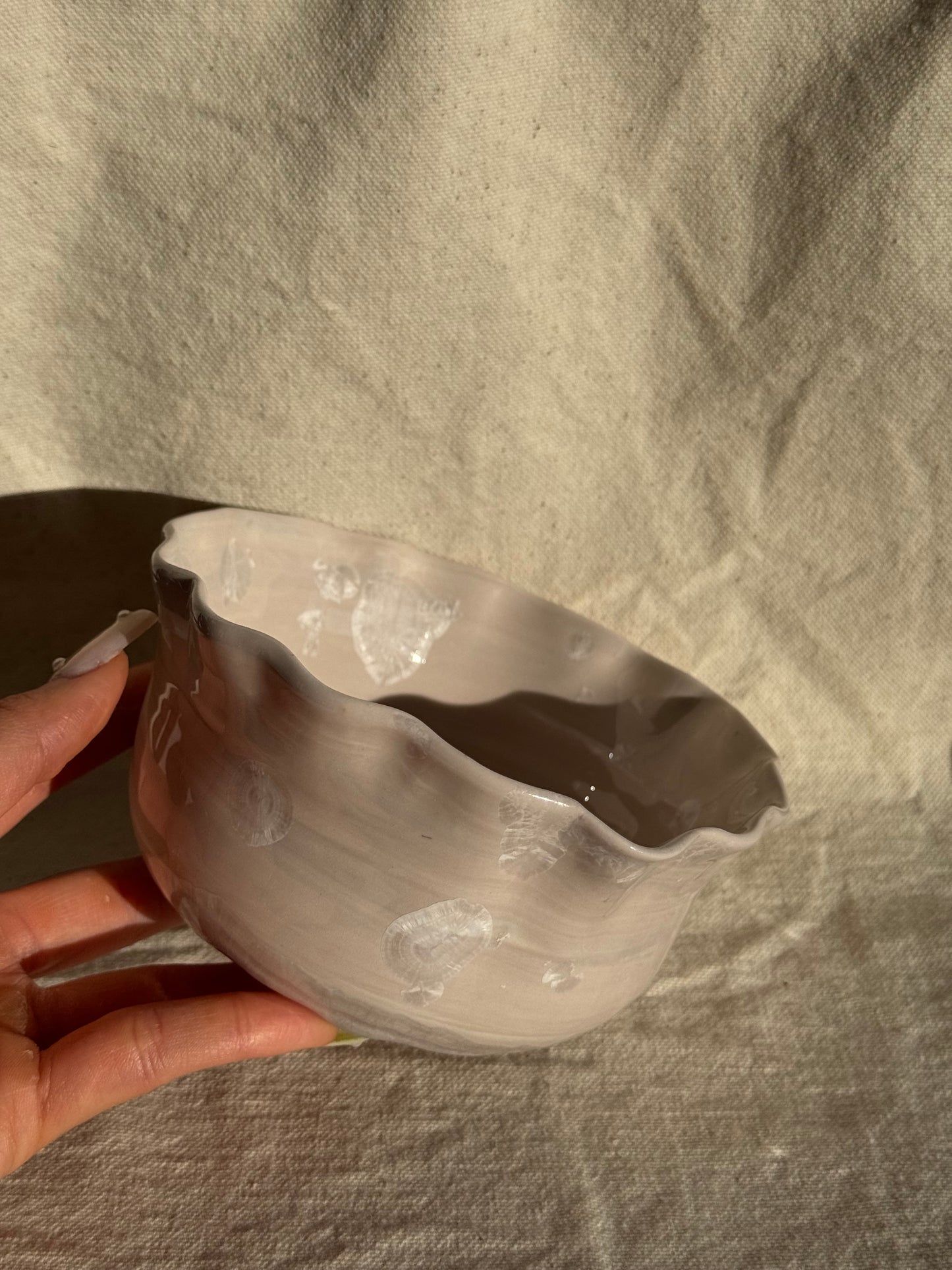 MATCHA BOWL SEASHELL PEARLY KATAKUCHI πΈ