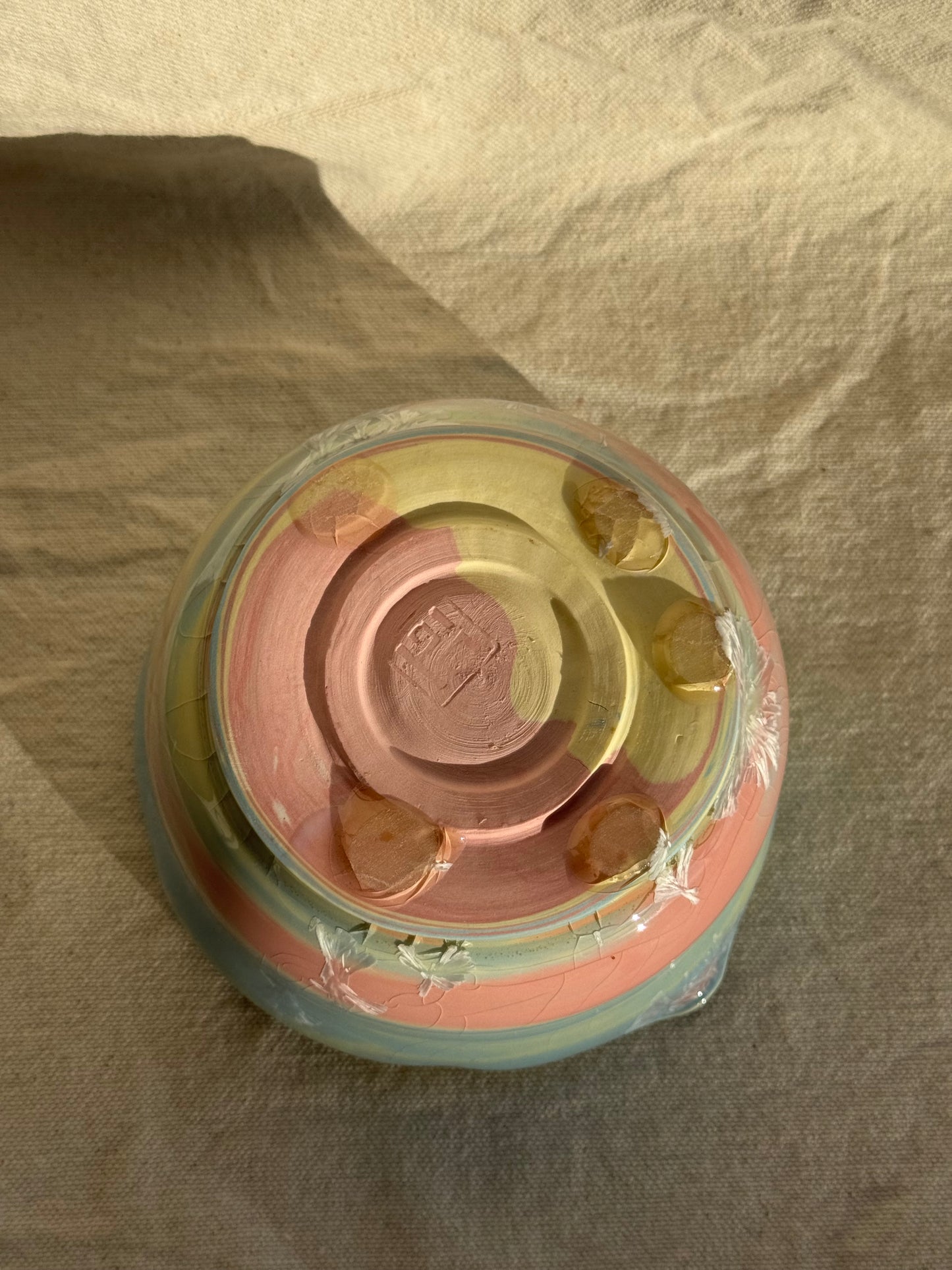 MATCHA BOWL FLORAL RAINBOW KATAKUCHI πΈ