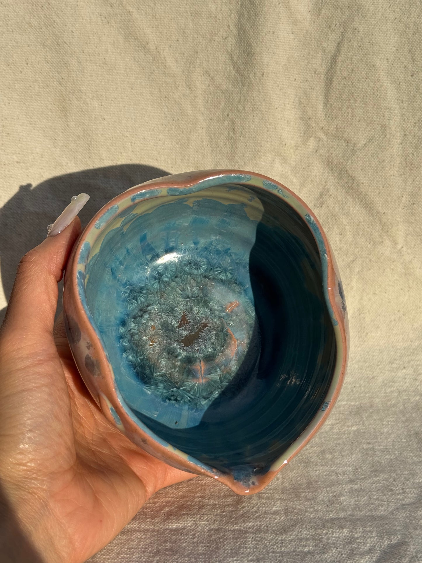 MATCHA BOWL BLUE OMBRE KATAKUCHI πΈ