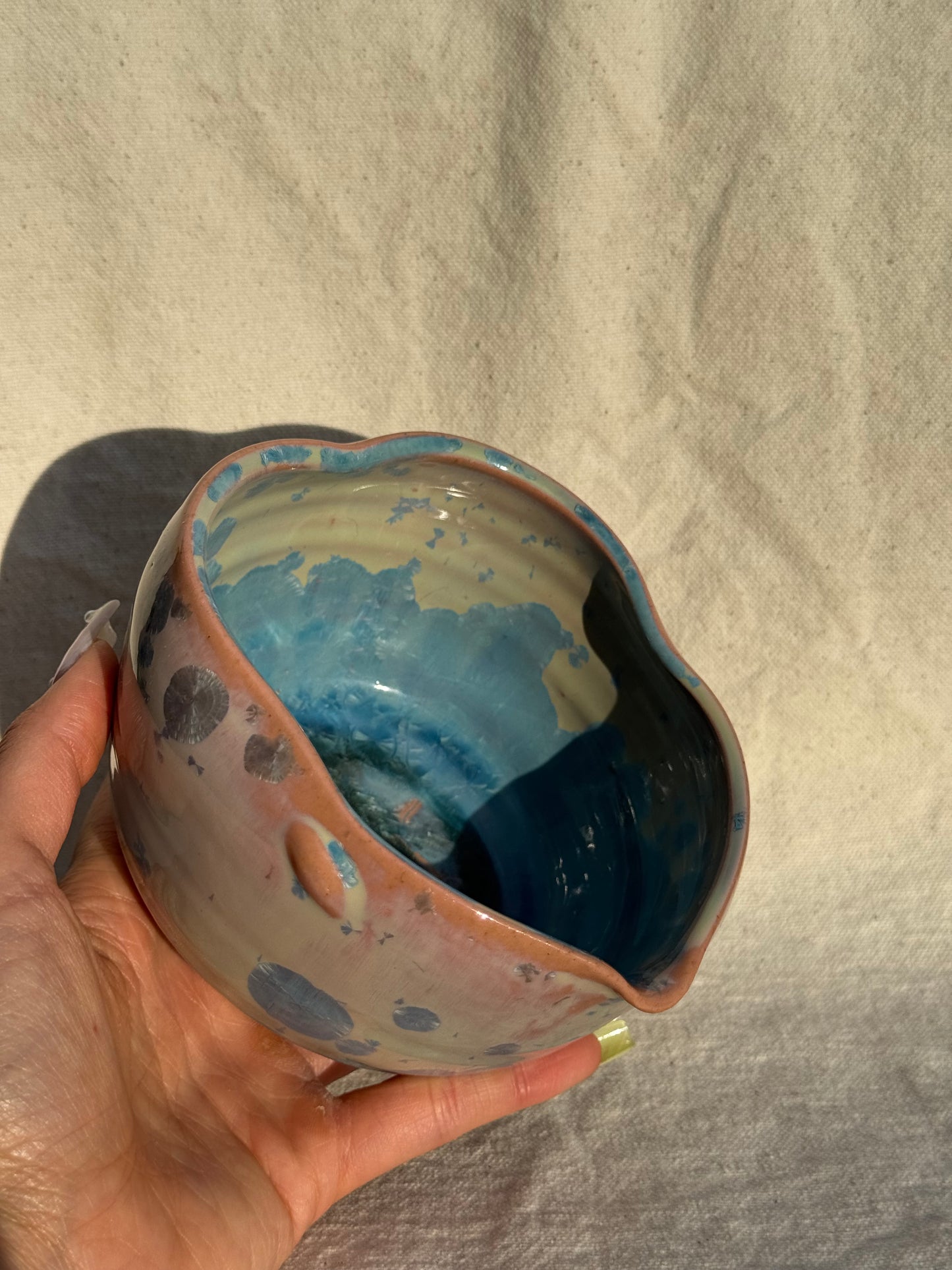 MATCHA BOWL BLUE OMBRE KATAKUCHI πΈ