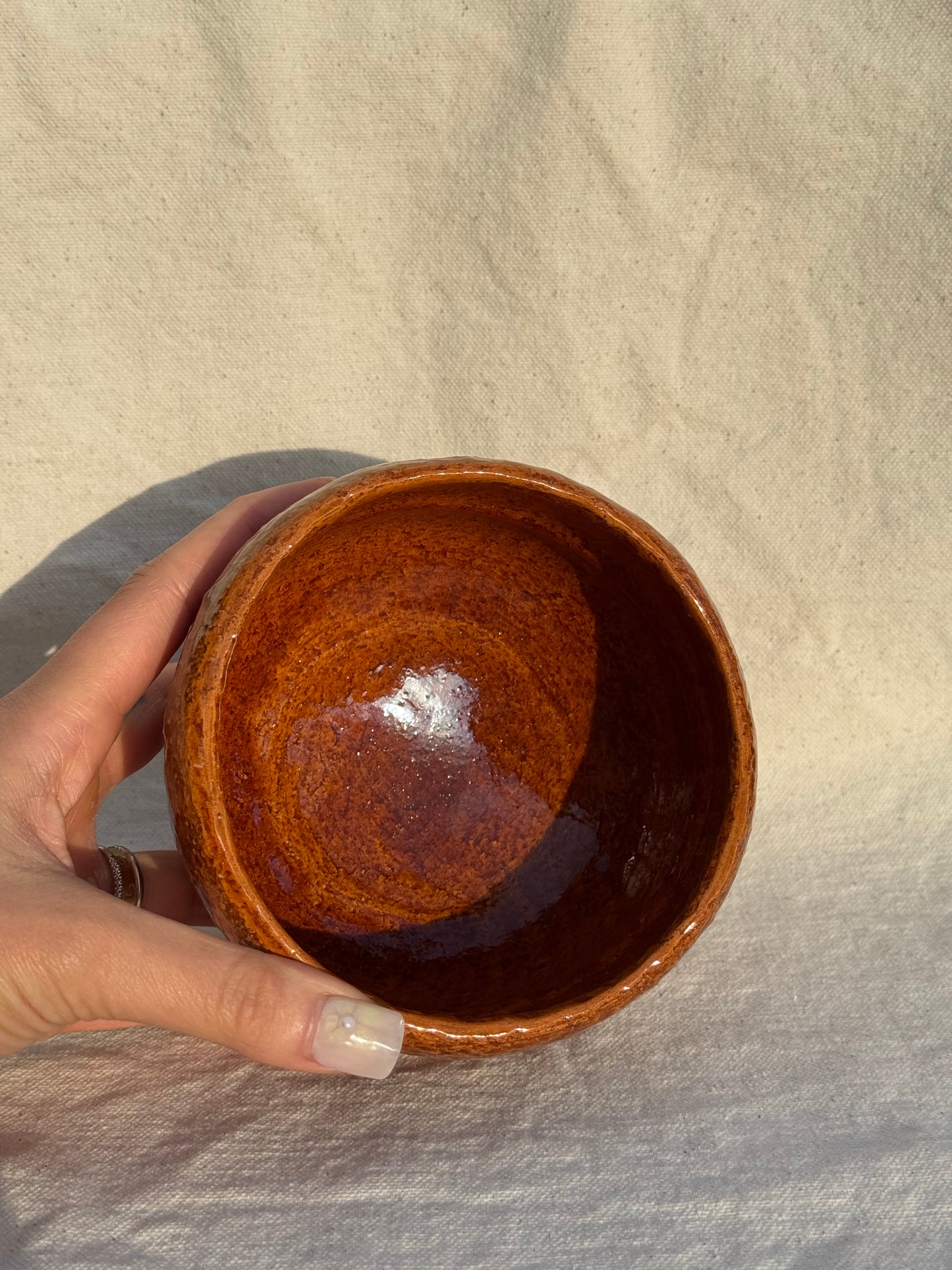 MATCHA BOWL OHI AMBER GLAZE 🌸