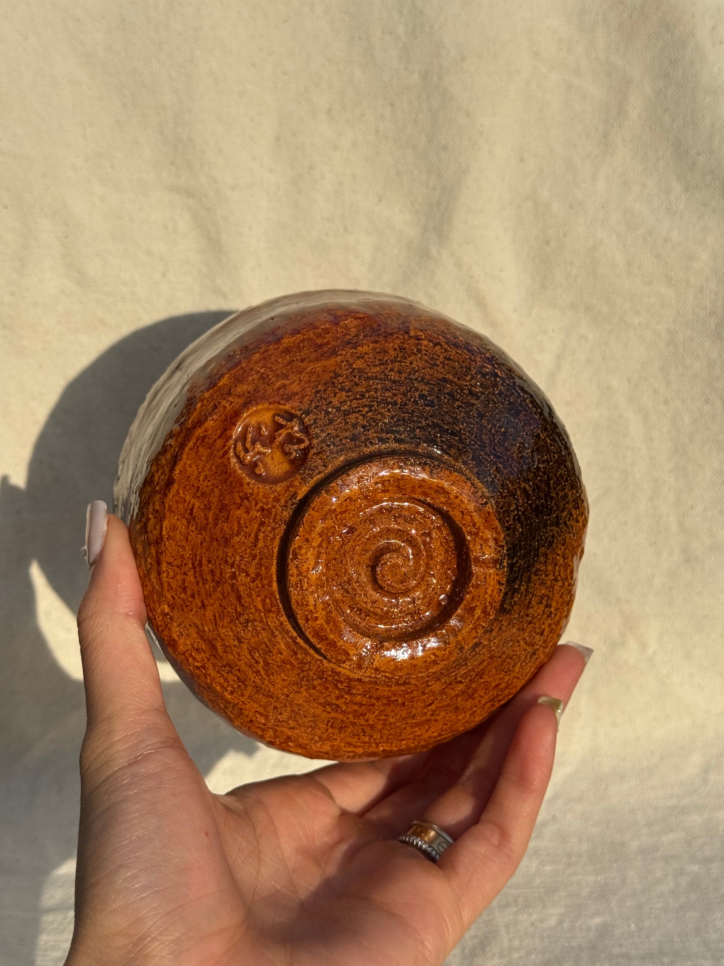 MATCHA BOWL OHI AMBER GLAZE 🌸
